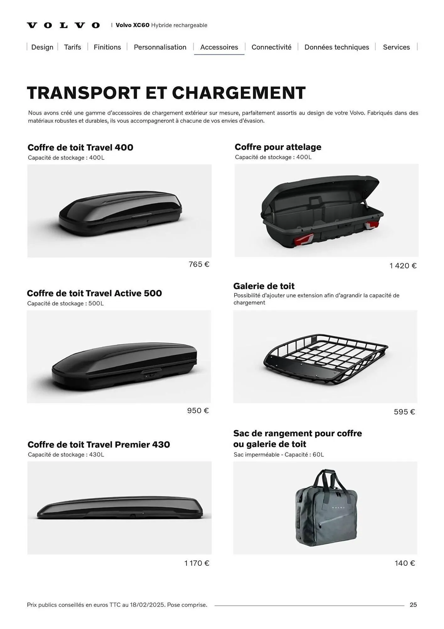 Catalogue VOLVO du 7 janvier au 31 janvier 2027 - Catalogue page 25