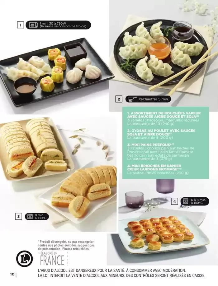 CARTE TRAITEUR PERMANENTE - MIXTE du 9 mai au 31 décembre 2025 - Catalogue page 10