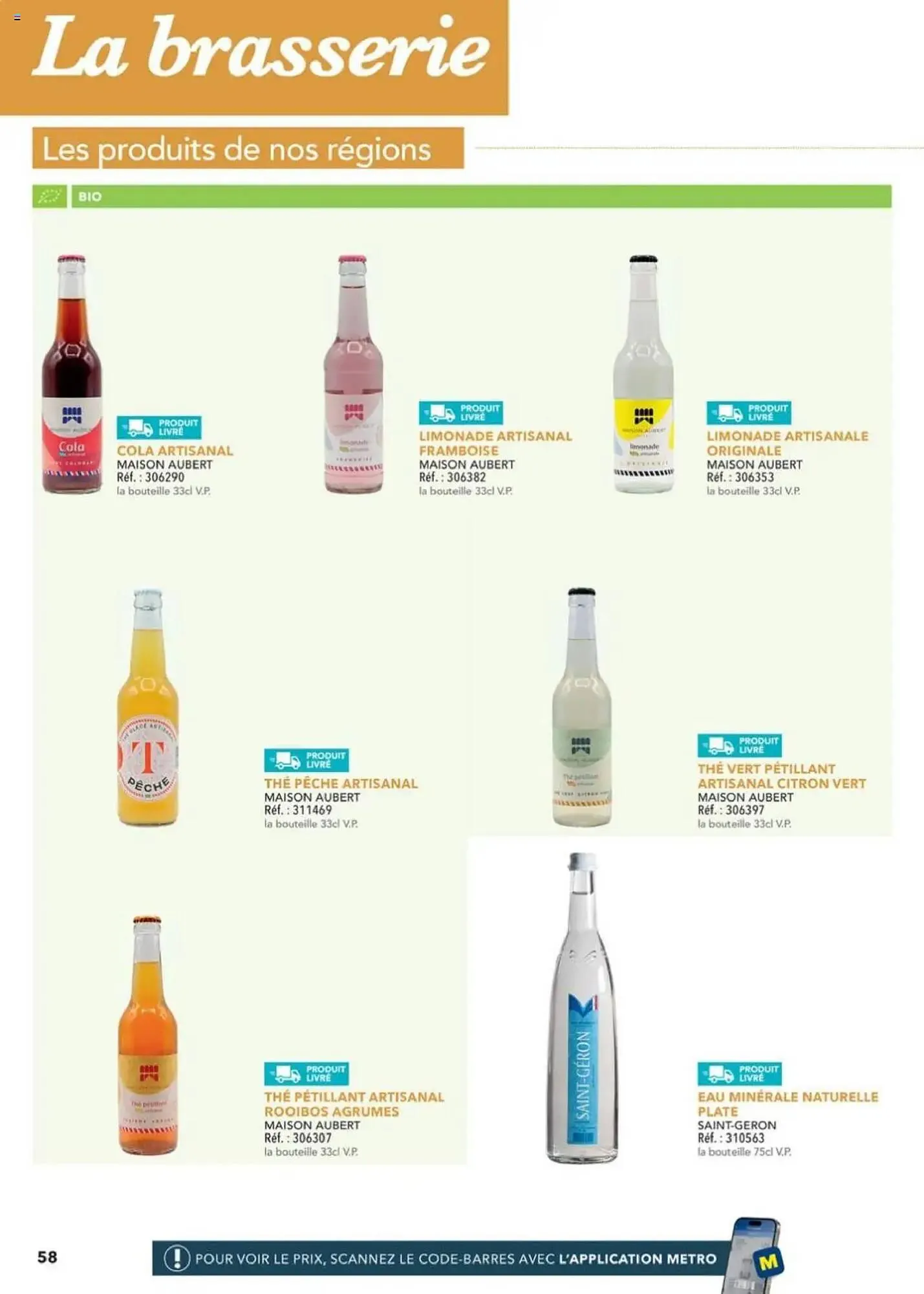 Catalogue METRO du 2 octobre au 31 décembre 2025 - Catalogue page 58