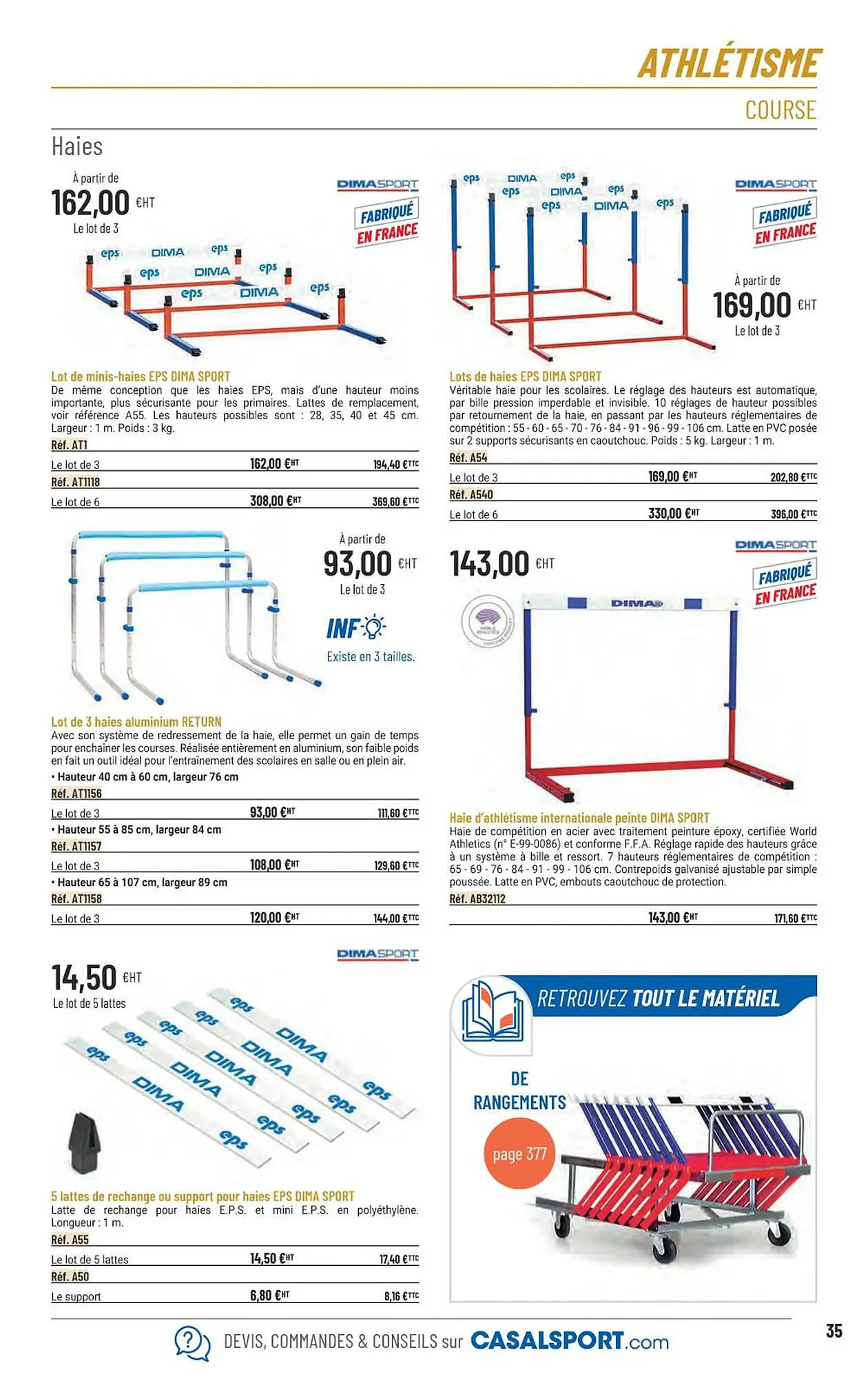 Catalogue Casal Sport du 22 janvier au 31 décembre 2026 - Catalogue page 7