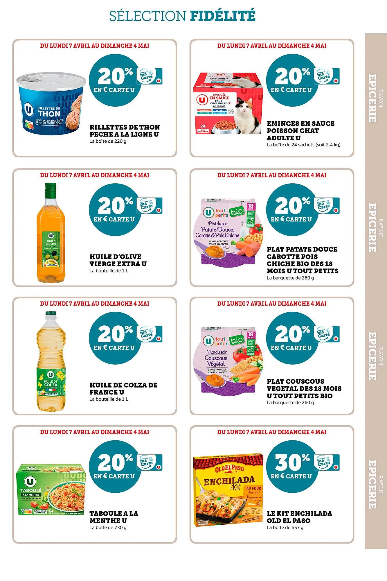 Catalogue Super U du 7 avril au 4 mai 2025 - Catalogue page 21
