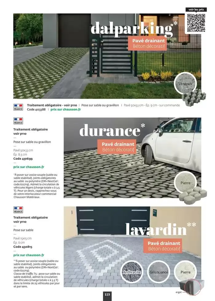 Aménagez votre extérieur SAISON 2025 du 1 janvier au 31 décembre 2025 - Catalogue page 117