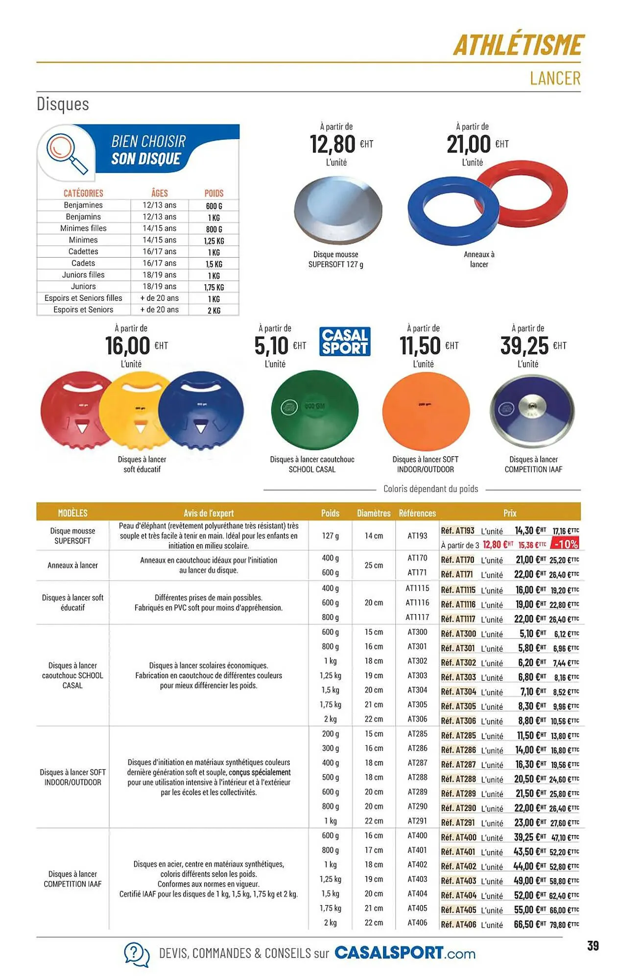 Catalogue Casal Sport du 22 janvier au 31 décembre 2026 - Catalogue page 11