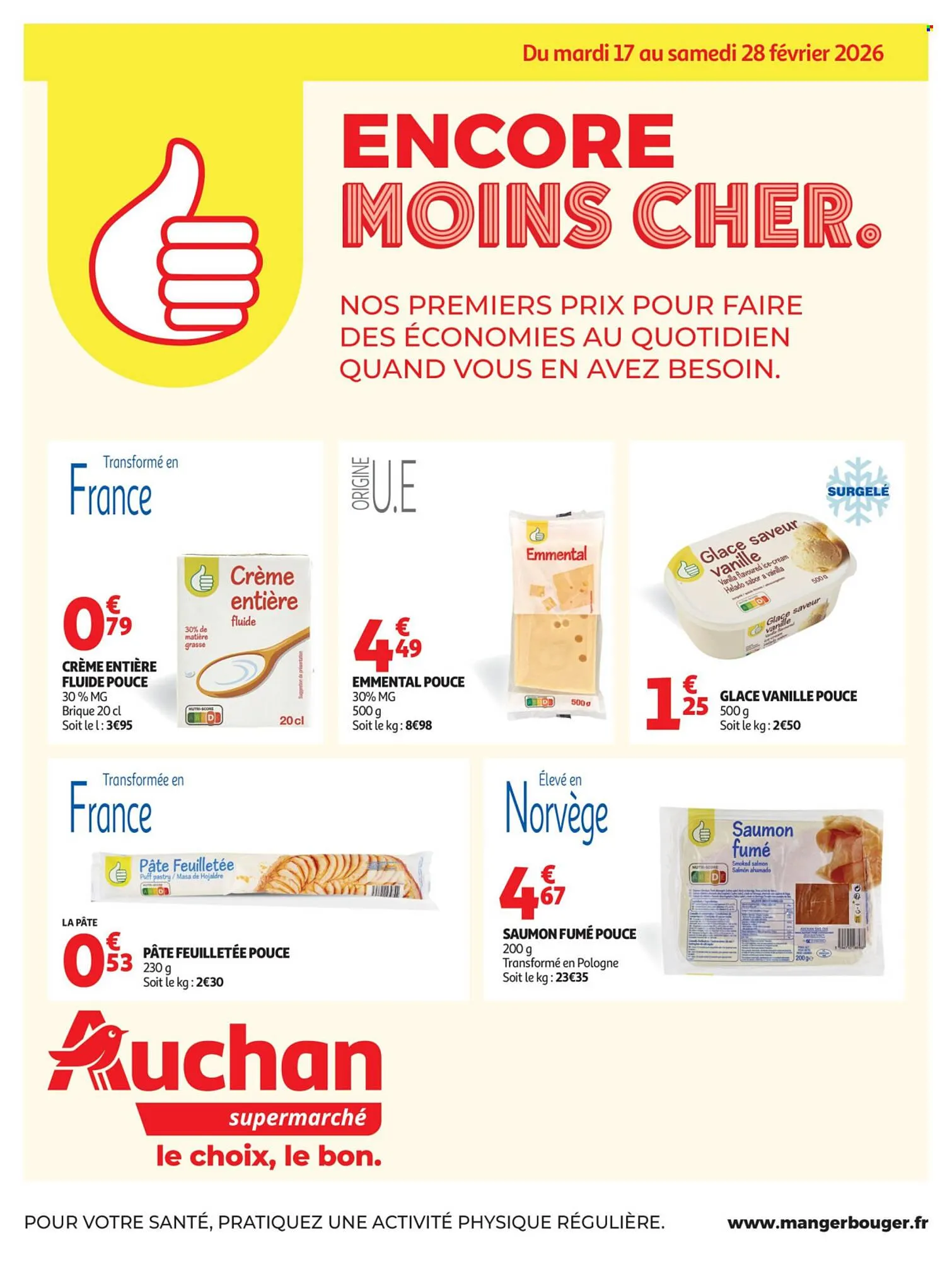 Catalogue Auchan du 17 février au 28 février 2026 - Catalogue page 1