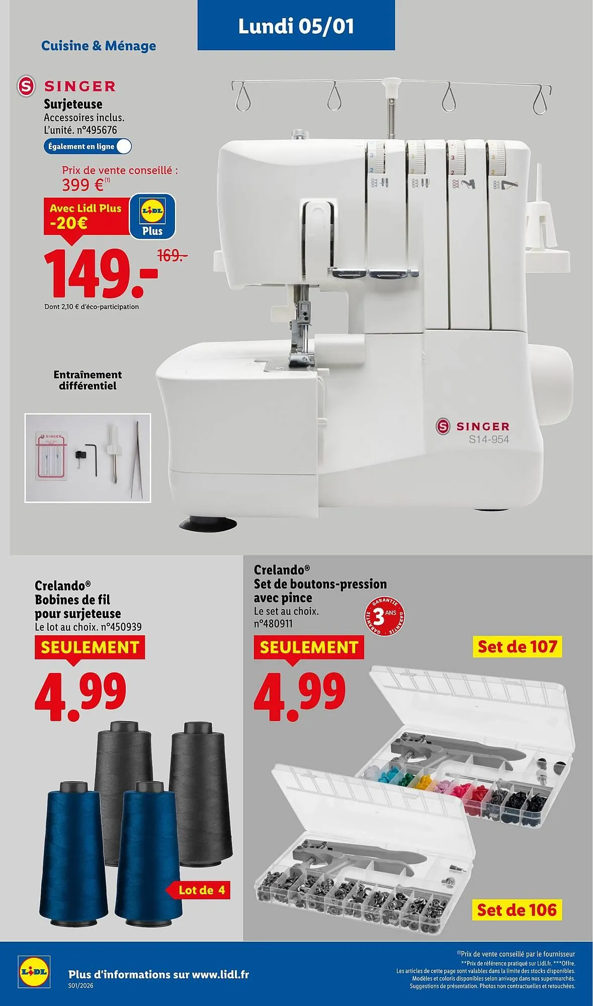 Catalogue Lidl du 3 janvier au 7 janvier 2026 - Catalogue page 56