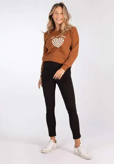 Pantalon grossesse taille haute