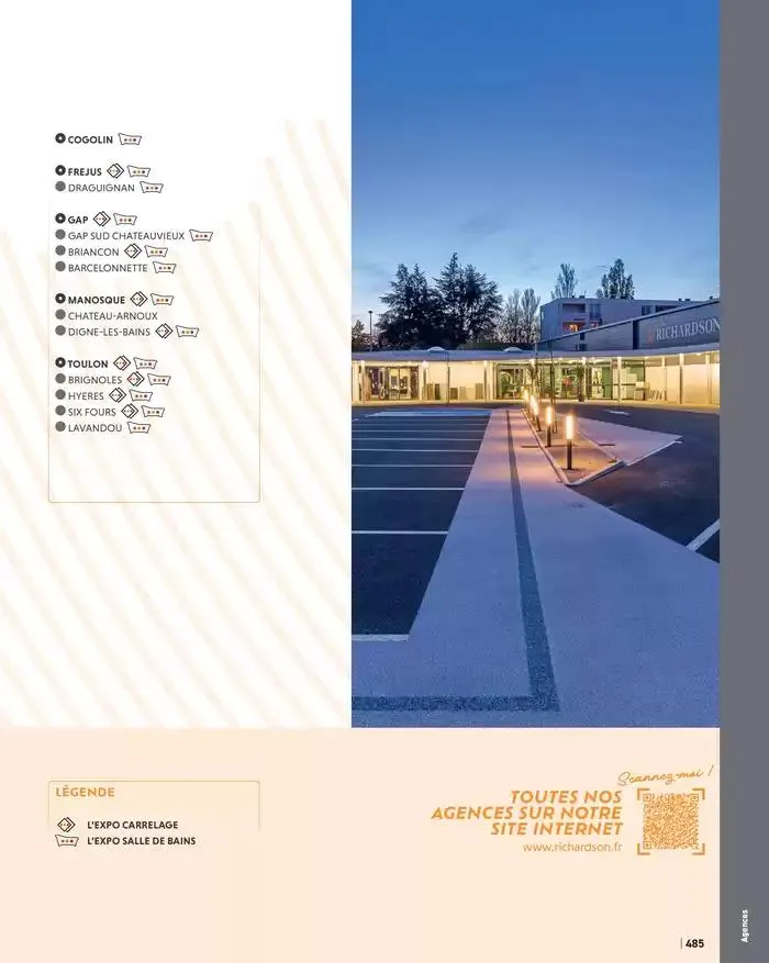 SALLE DE DE BAINS ET CARRELAGE 2025 du 11 avril au 31 décembre 2025 - Catalogue page 487