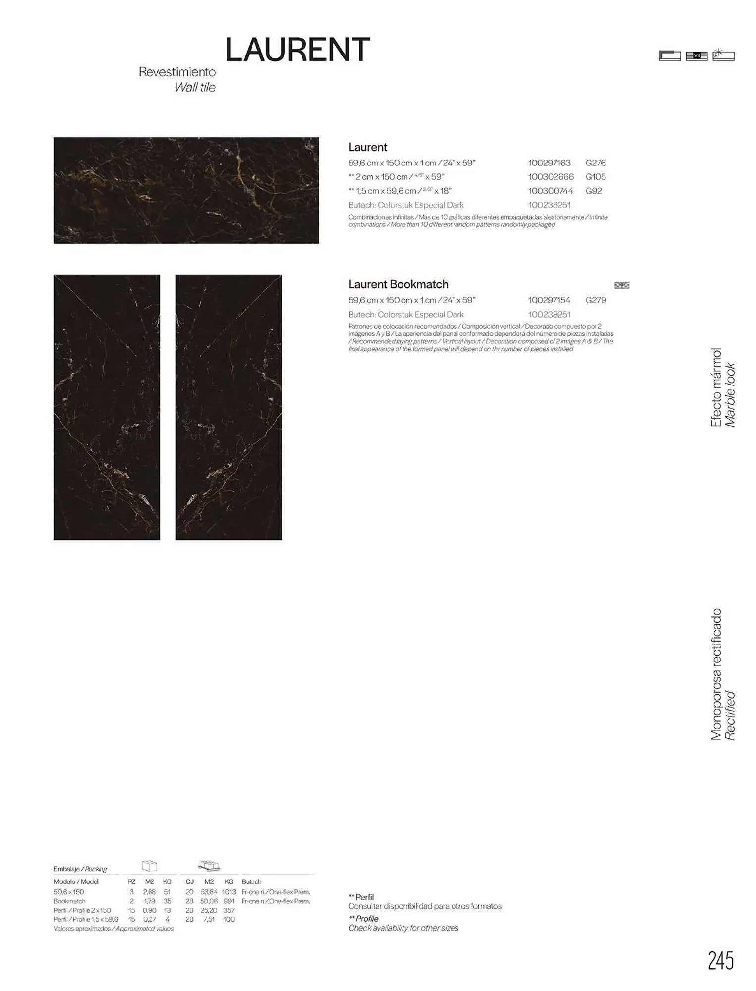 Catalogue Porcelanosa du 27 janvier au 31 décembre 2025 - Catalogue page 247