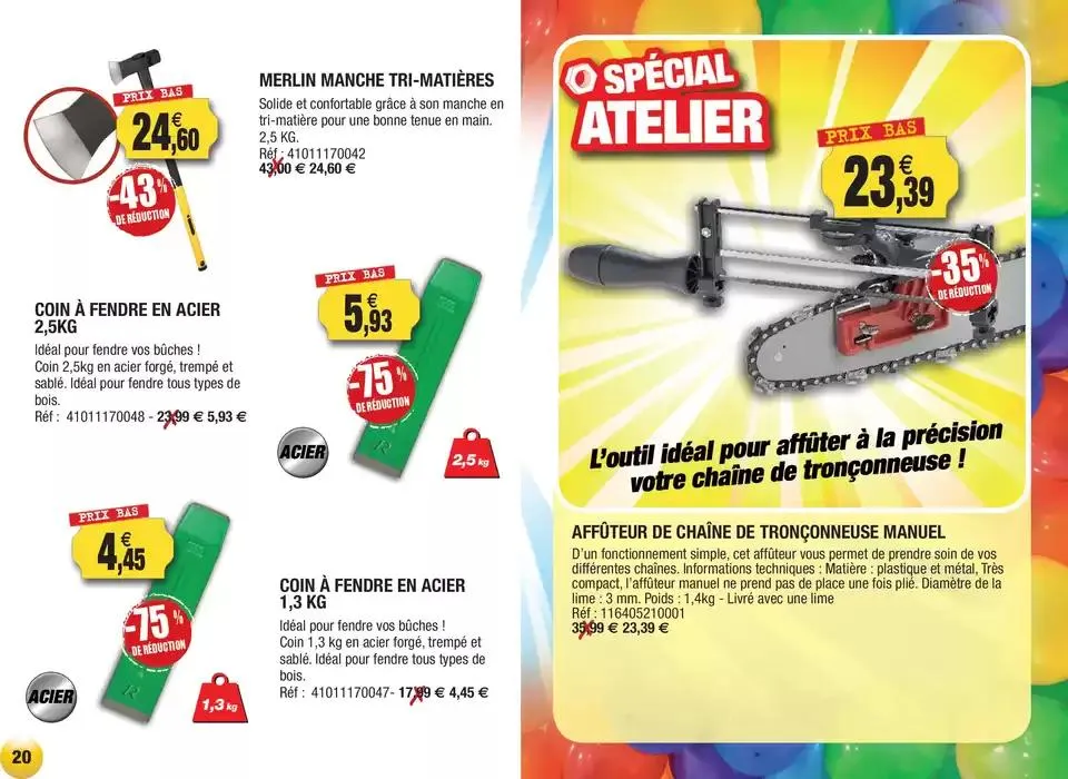 Les jours Anniversaire ! du 11 avril au 31 décembre 2025 - Catalogue page 20