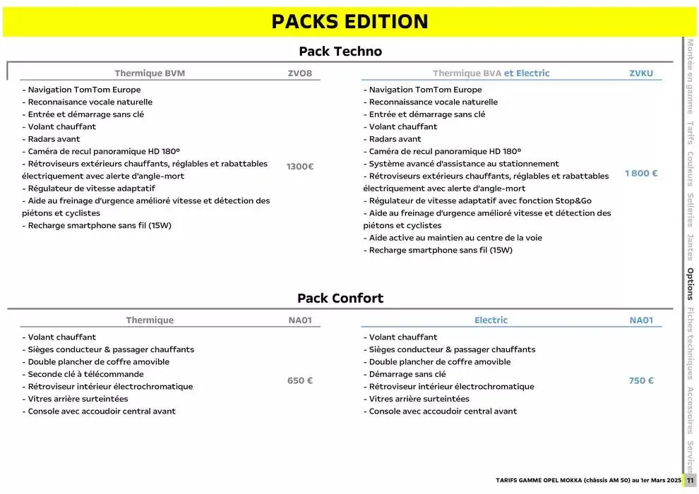 Opel Nouveau Mokka du 5 mars au 5 mars 2026 - Catalogue page 11