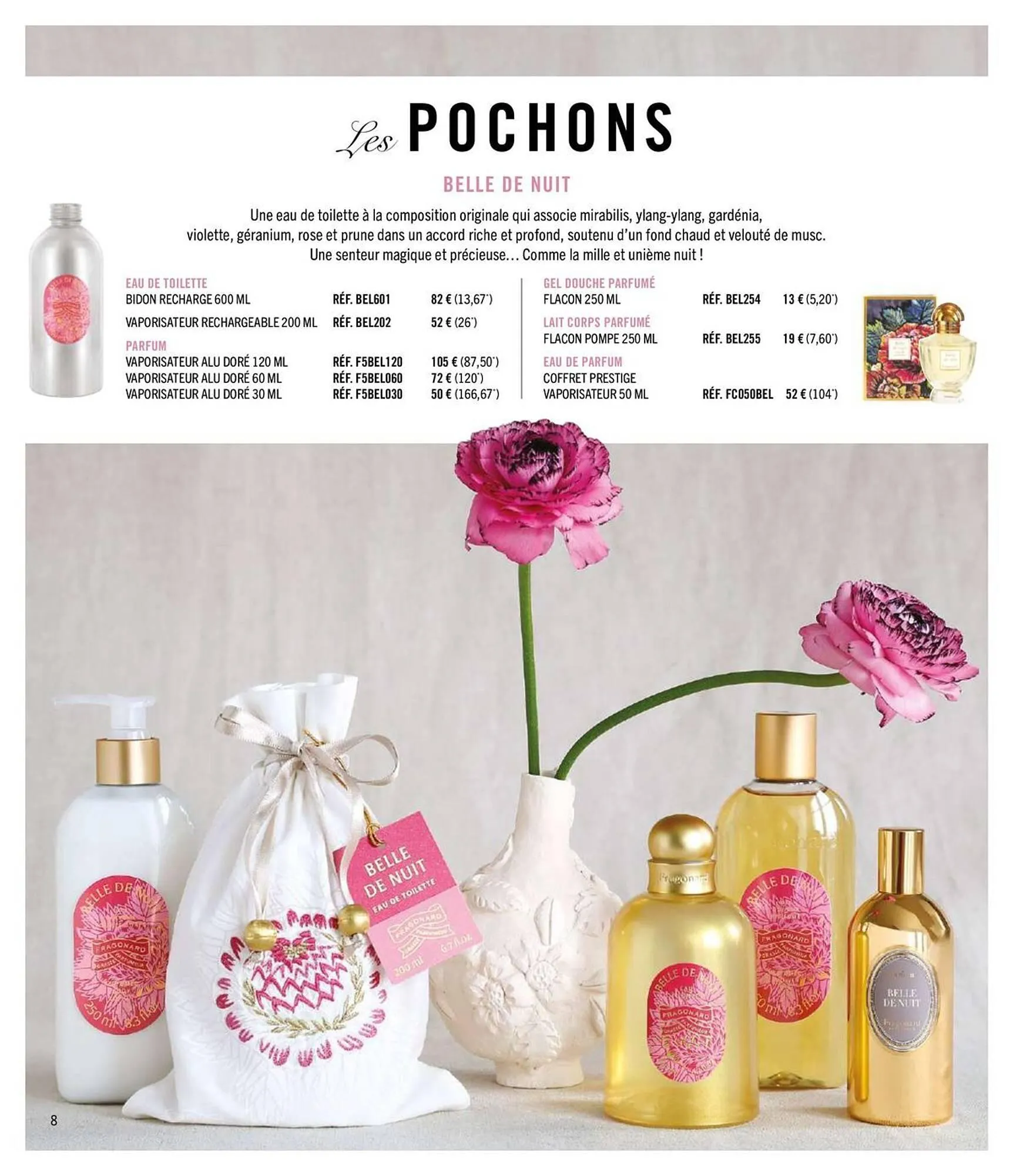 Catalogue Fragonard du 1 avril au 31 décembre 2026 - Catalogue page 8