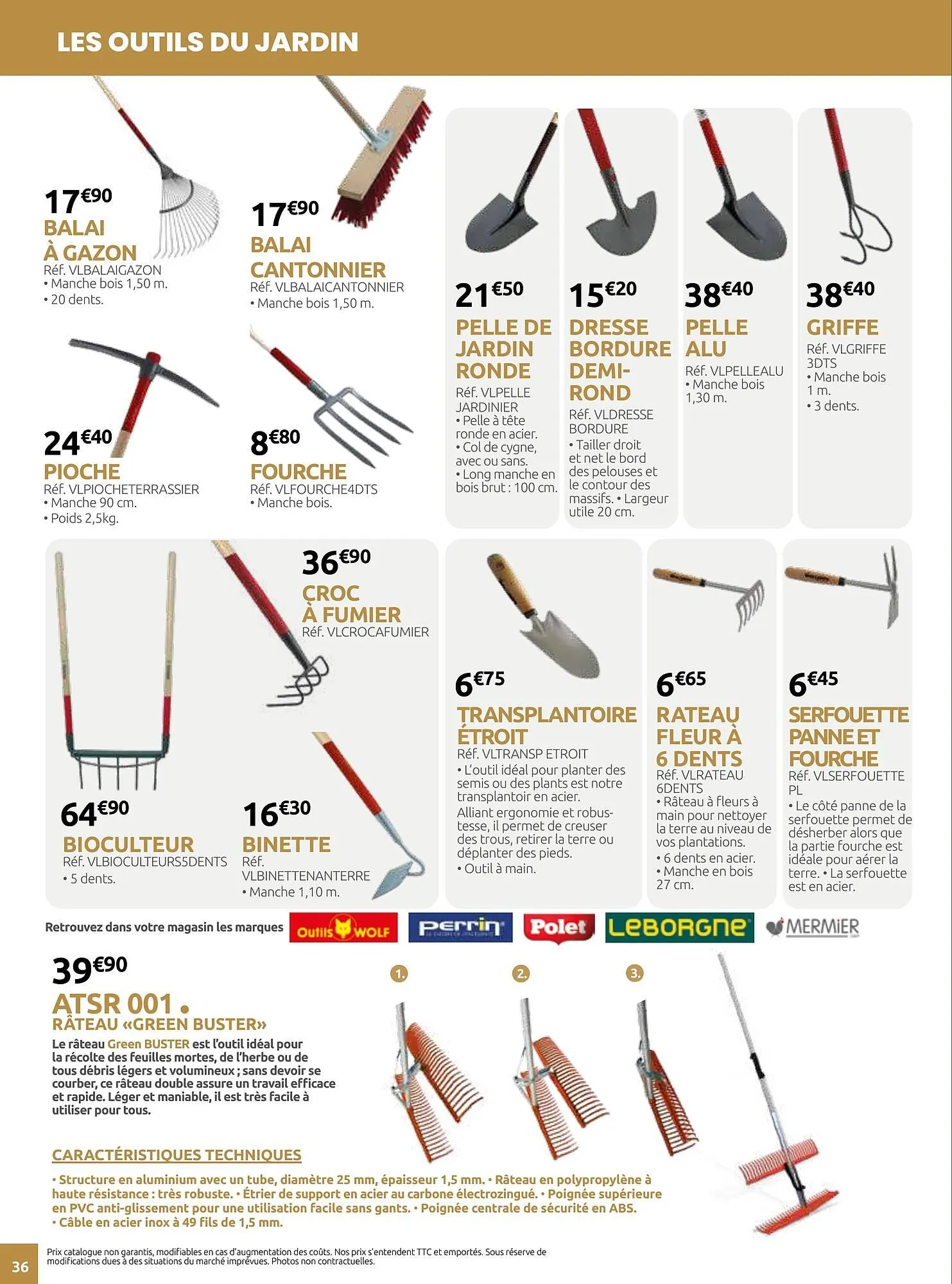 Catalogue Verts Loisirs du 5 mars au 29 décembre 2025 - Catalogue page 36