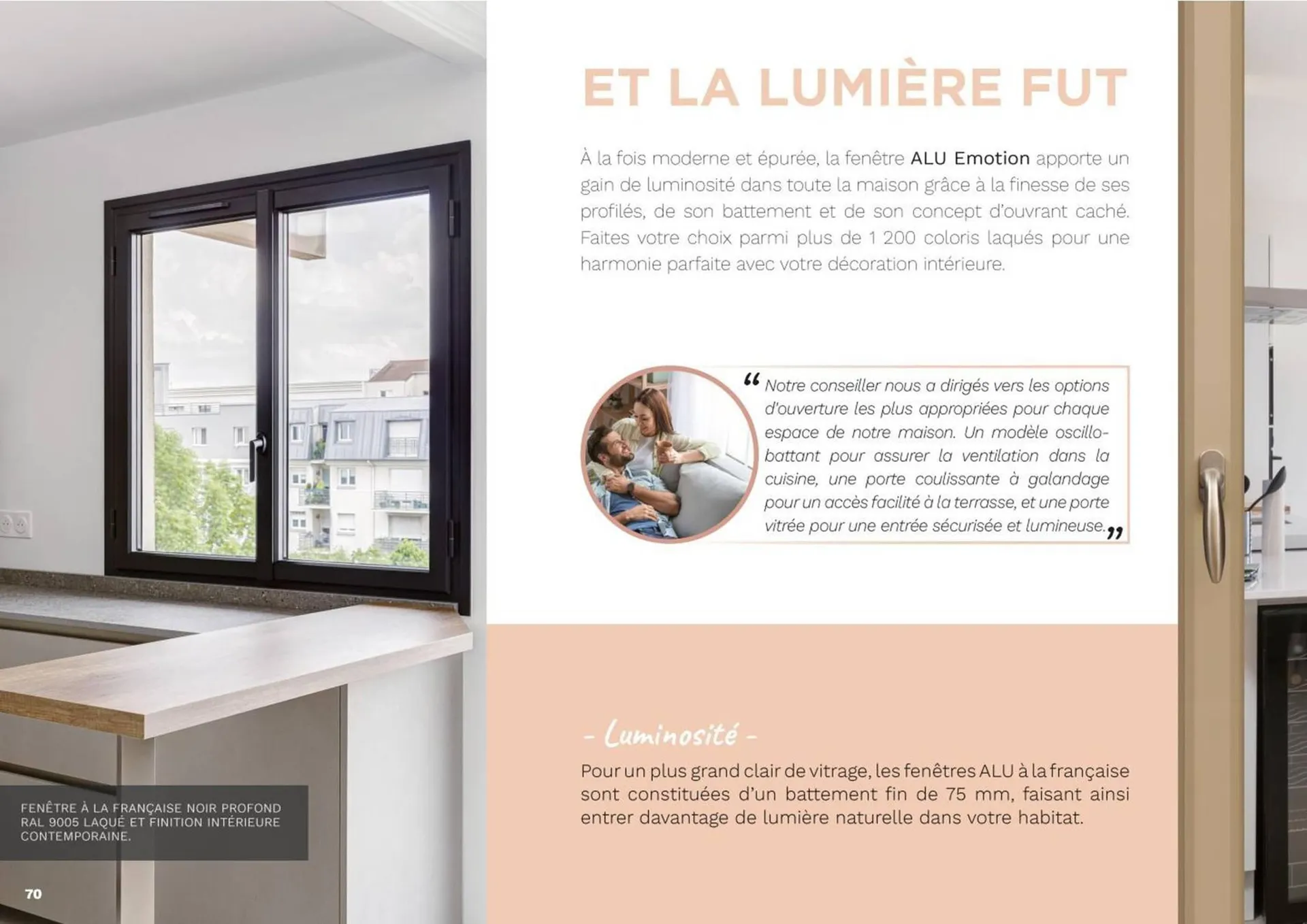 Catalogue Art & Fenêtres du 23 août au 31 décembre 2025 - Catalogue page 70