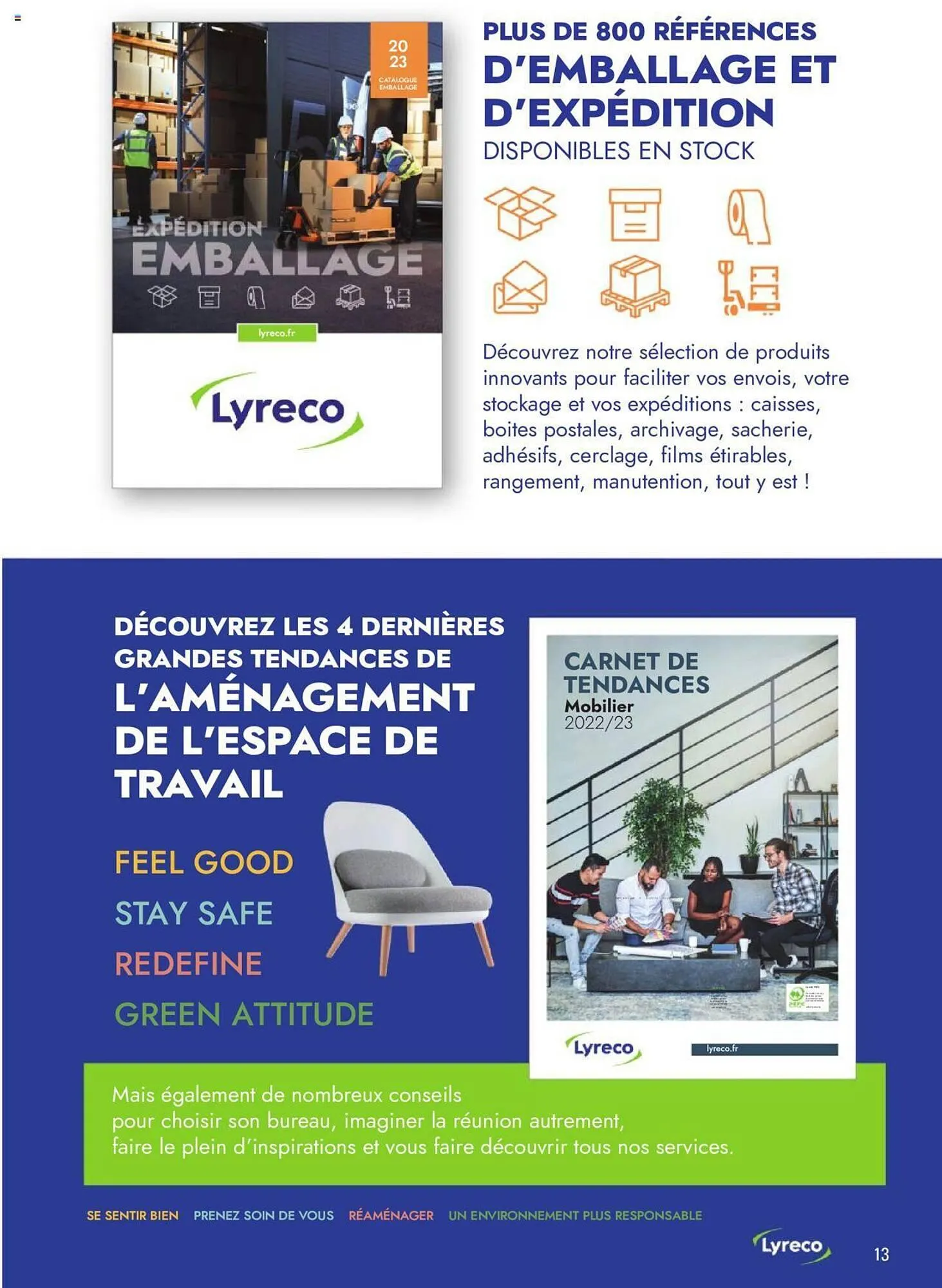 Catalogue Lyreco du 15 mai au 31 décembre 2023 - Catalogue page 13