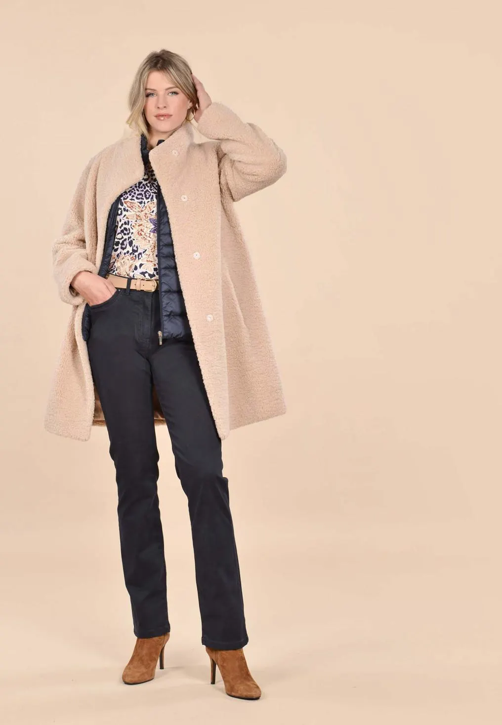 CABRIES - MANTEAU - SABLE