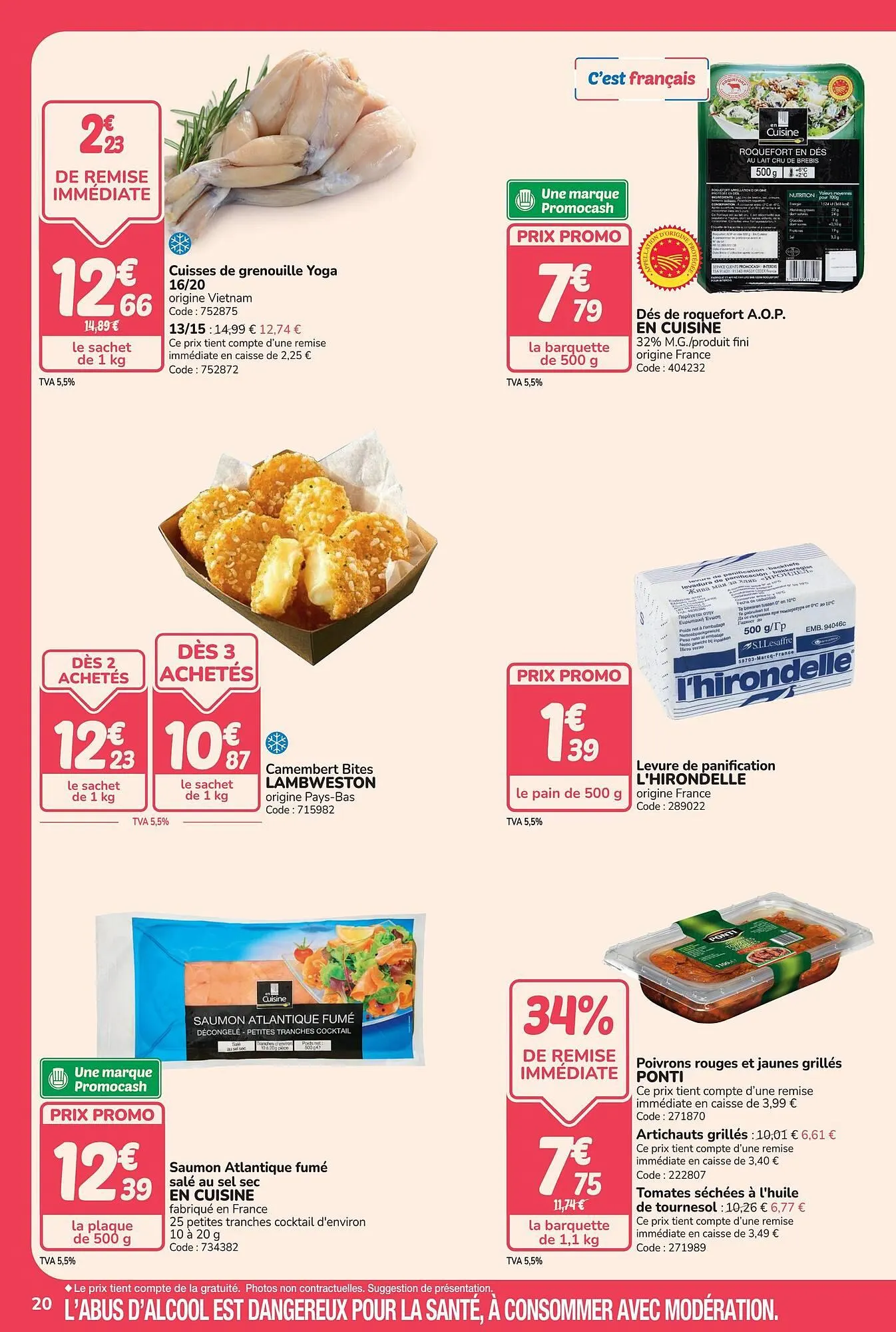 Catalogue Promocash du 16 mars au 28 mars 2026 - Catalogue page 20