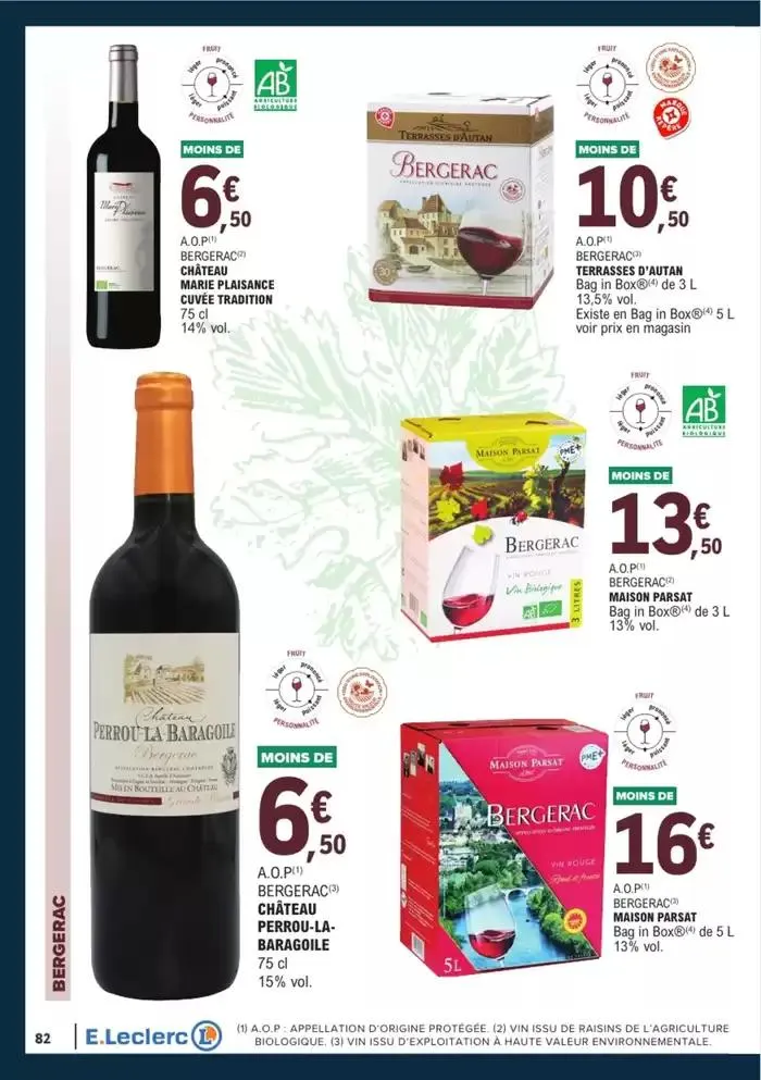 GUIDES DES VINS 2024/2025 du 1 avril au 31 décembre 2025 - Catalogue page 108