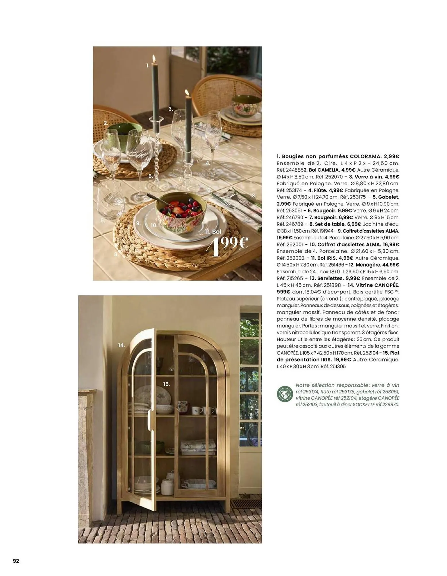 Catalogue Maisons du Monde du 1 mars au 31 août 2026 - Catalogue page 92