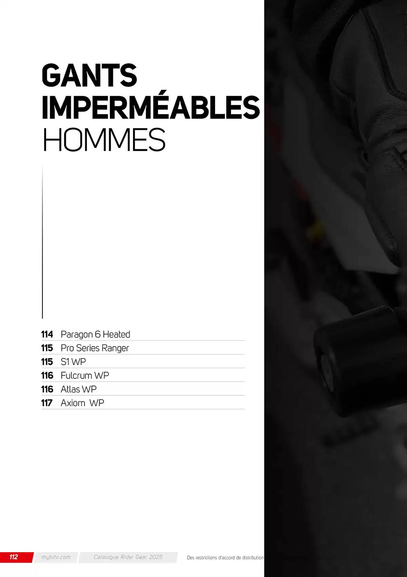 Catalogue Bihr du 12 décembre au 31 décembre 2025 - Catalogue page 112