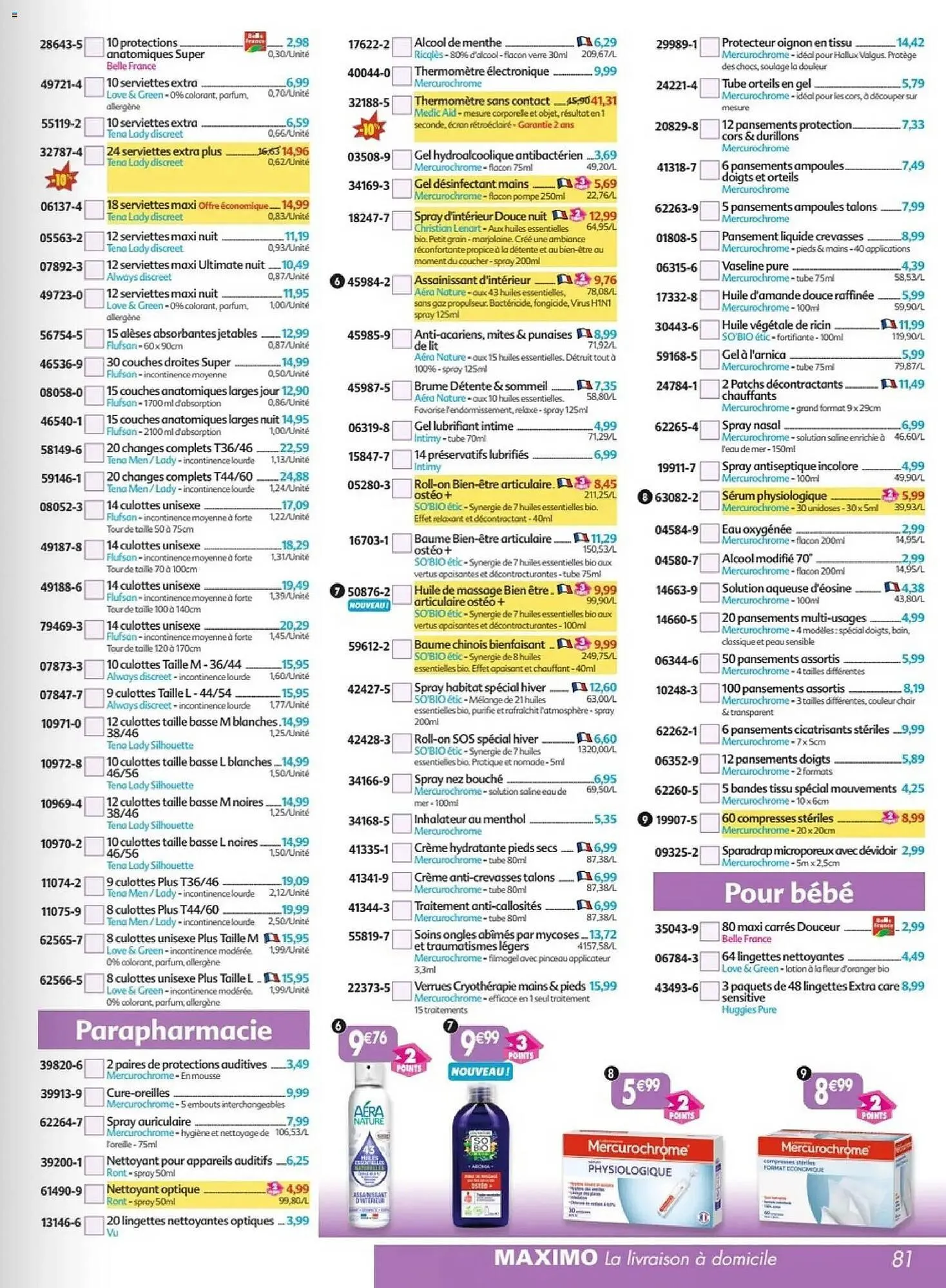 Catalogue Maximo du 24 décembre au 22 janvier 2026 - Catalogue page 81