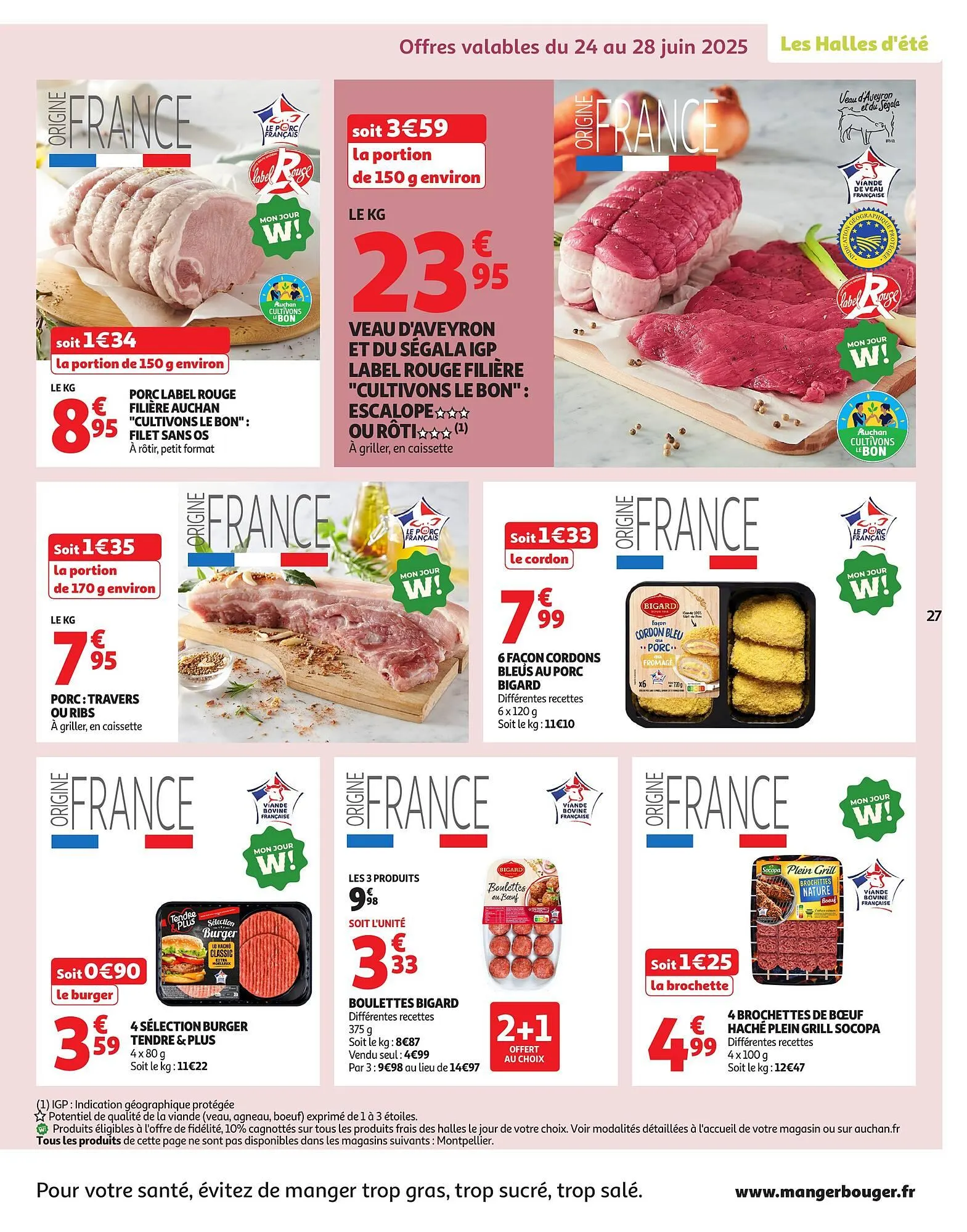 Catalogue Auchan du 24 juin au 6 juillet 2025 - Catalogue page 27