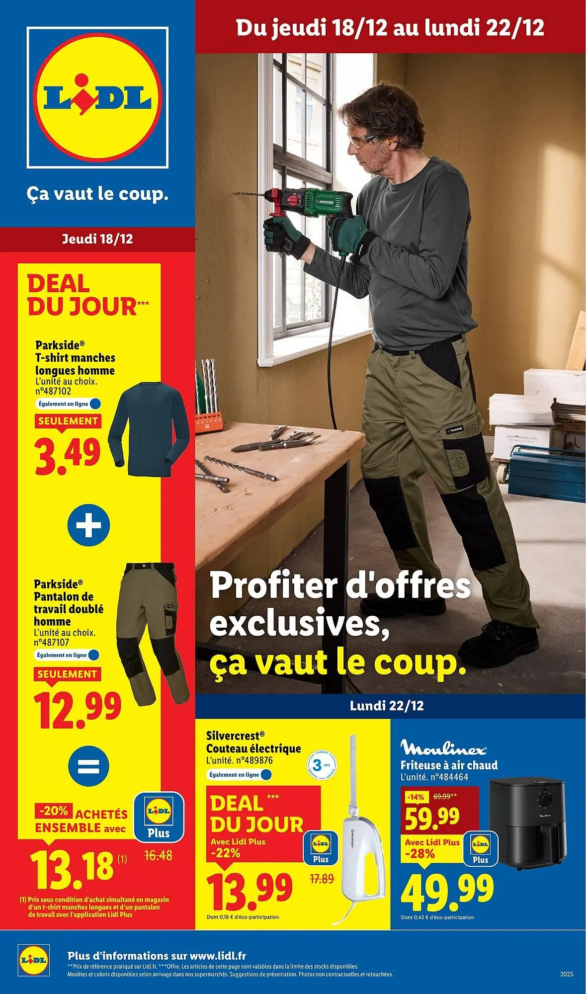 Catalogue Lidl du 18 décembre au 22 décembre 2025 - Catalogue page 1