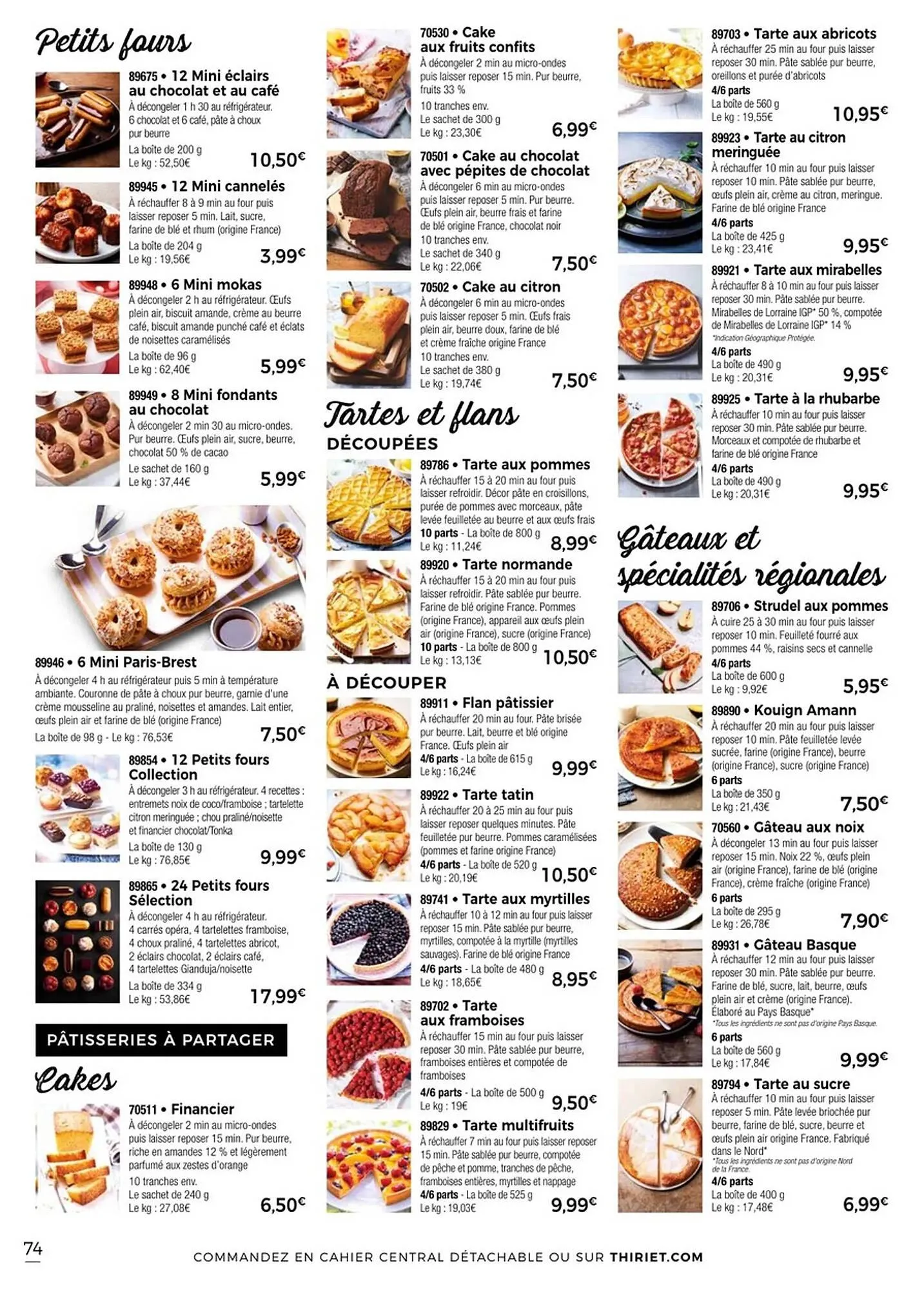 Catalogue Thiriet du 11 juillet au 6 août 2025 - Catalogue page 74