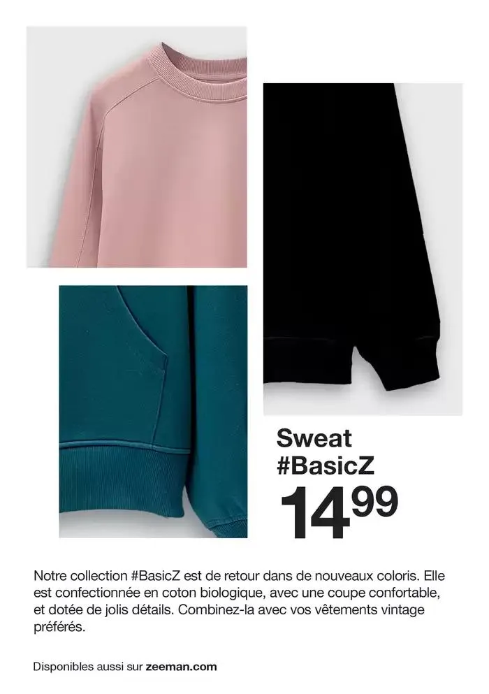 Nos basiques intemporels vont bien avec tout. du 3 mars au 14 mars 2025 - Catalogue page 10