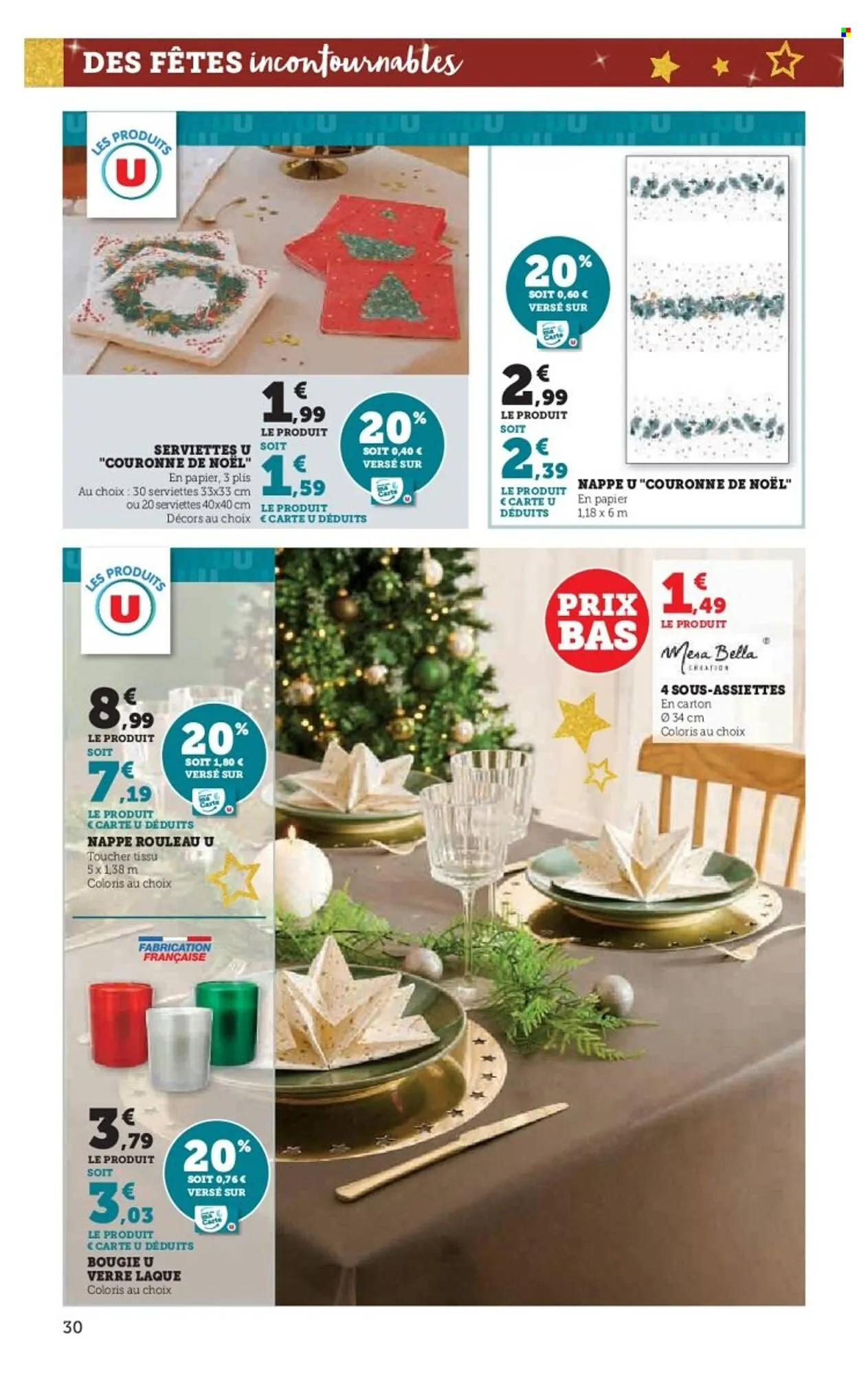 Catalogue Super U du 25 novembre au 7 décembre 2025 - Catalogue page 30