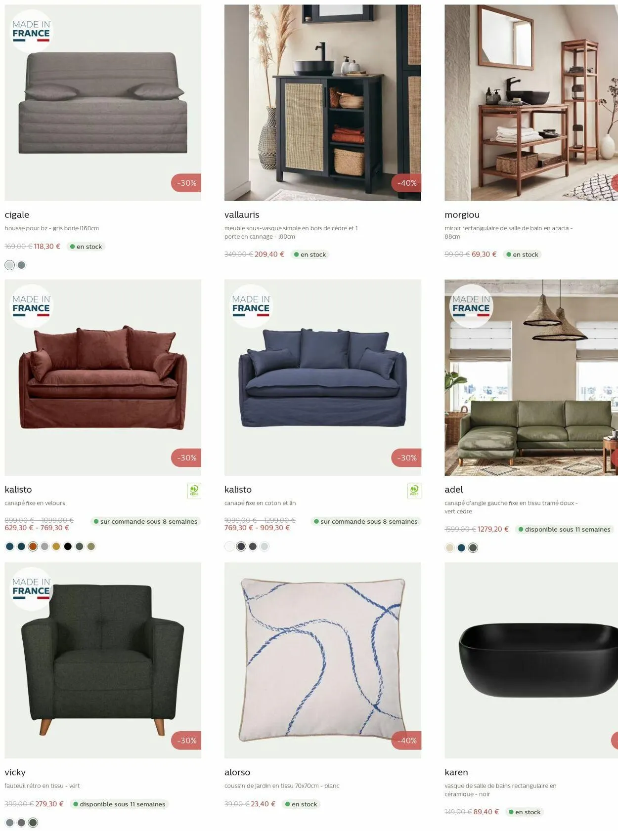 Alinéa Catalogue actuel du 31 mars au 6 avril 2025 - Catalogue page 39