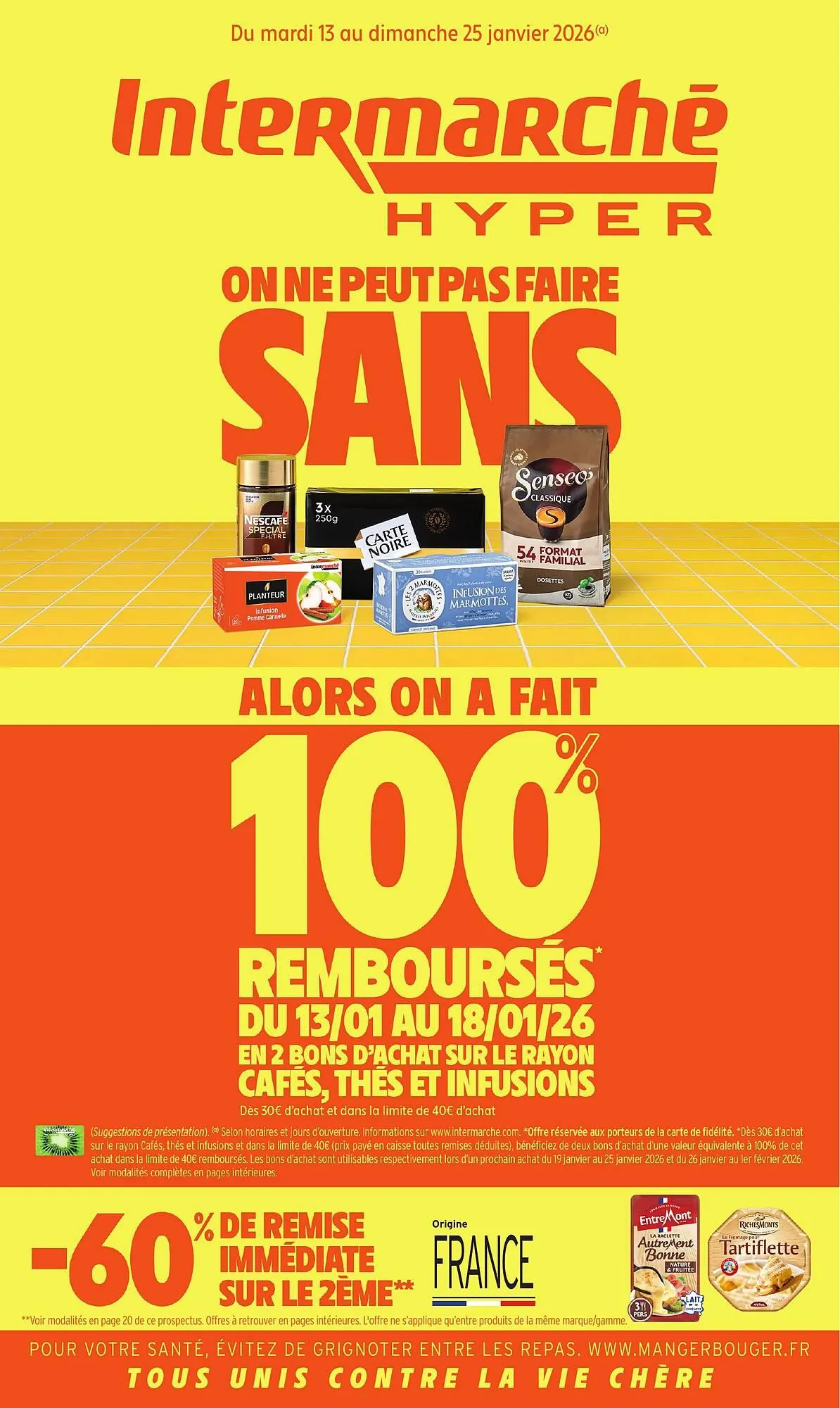 Catalogue Intermarché du 13 janvier au 25 janvier 2026 - Catalogue page 1