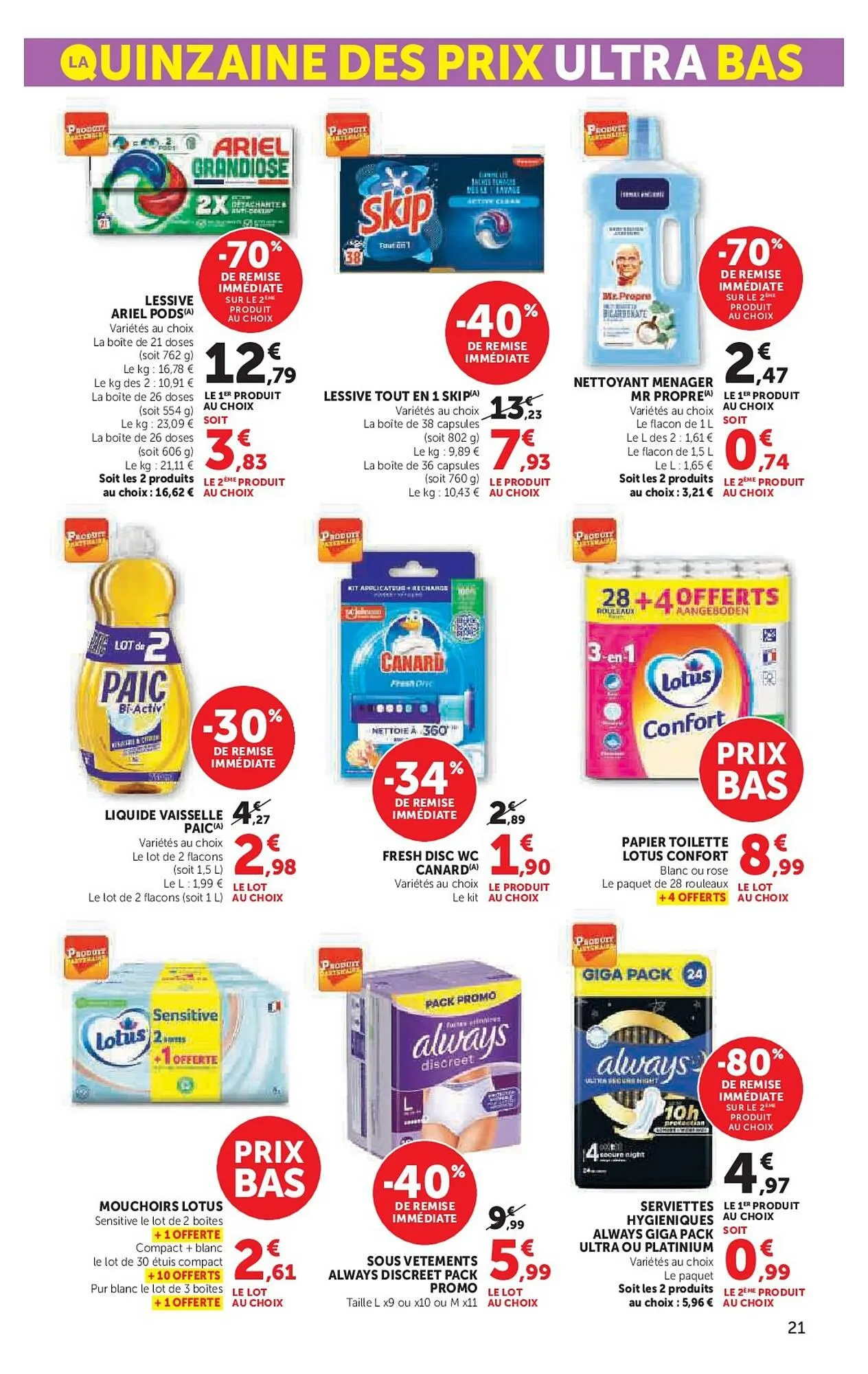 Catalogue Hyper U du 3 mars au 15 mars 2026 - Catalogue page 21