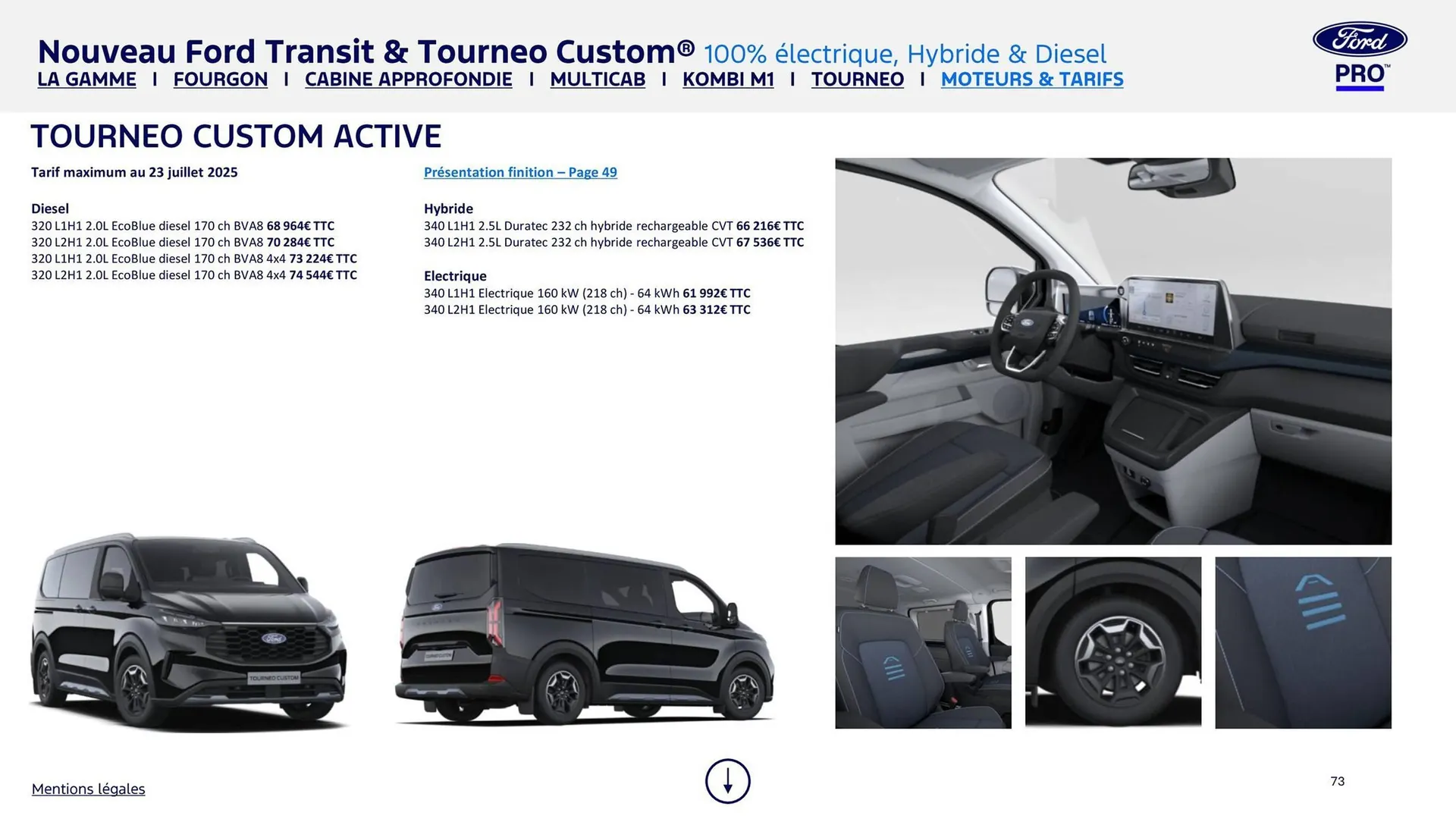 Catalogue Ford du 8 août au 8 août 2026 - Catalogue page 73