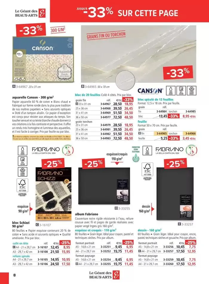 Offres Géantes jusqu'à -50% du 30 janvier au 19 mars 2025 - Catalogue page 8
