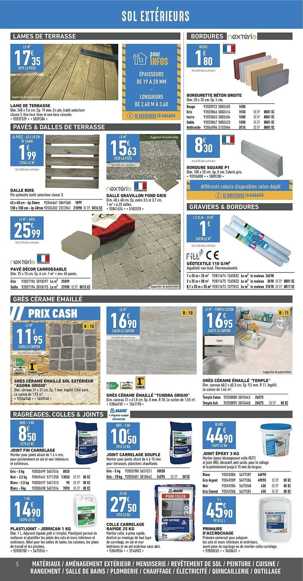 Catalogue Brico Cash du 10 juillet au 15 août 2026 - Catalogue page 5