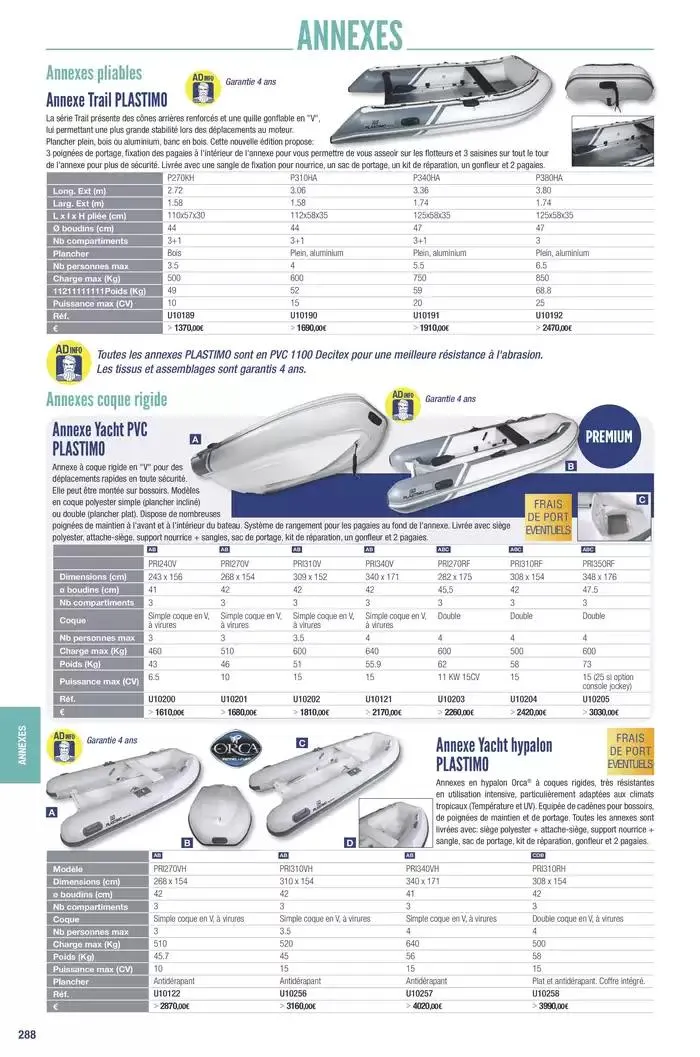 Catalogue Accastillage Diffusion 2025 du 1 janvier au 31 décembre 2025 - Catalogue page 290