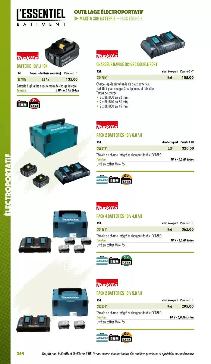 Essentiel Batiment 2025 du 3 janvier au 31 décembre 2025 - Catalogue page 366