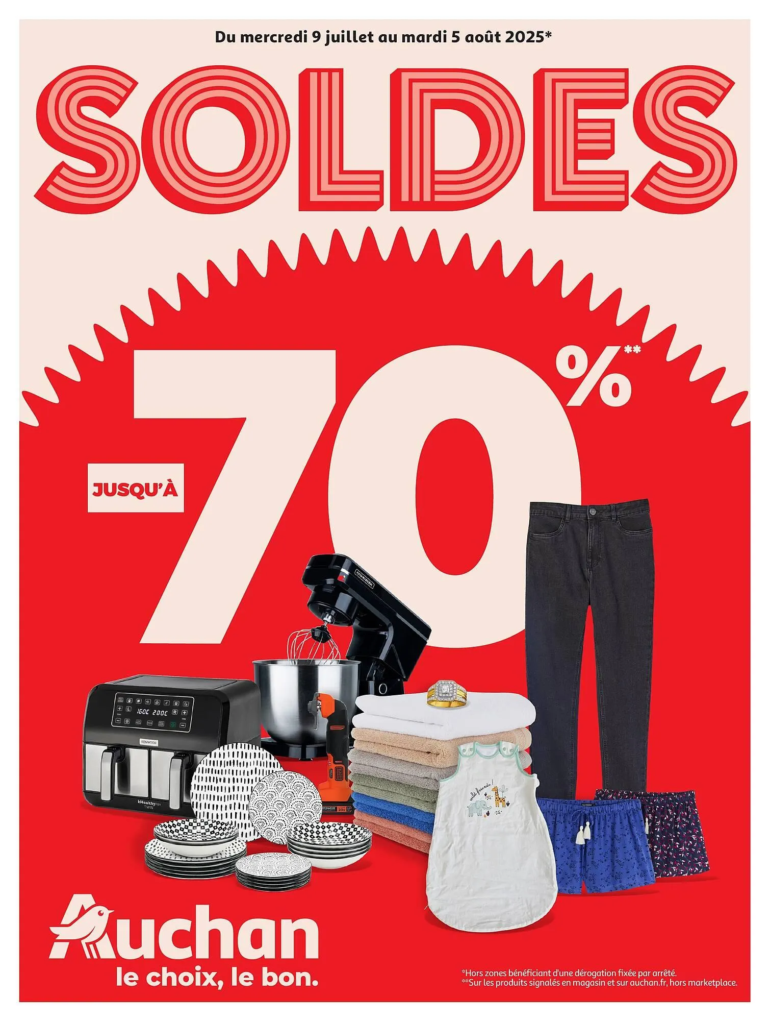 Catalogue Auchan du 9 juillet au 5 août 2025 - Catalogue page 1