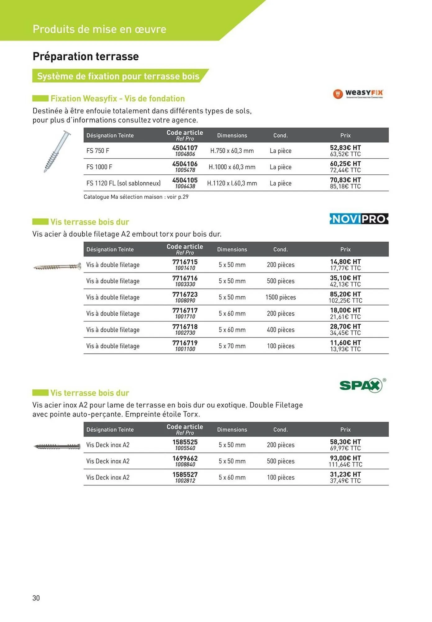 Catalogue Point P du 19 août au 1 janvier 2026 - Catalogue page 30