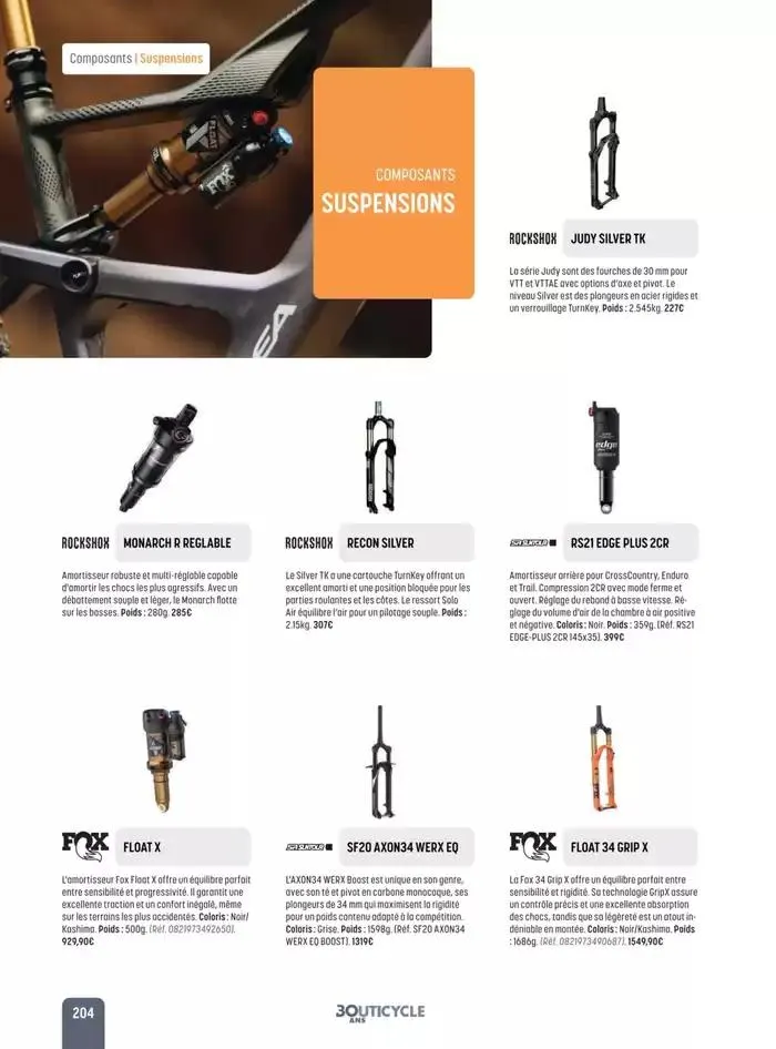 30 ans et plus jeu(a)ne que jamais du 2 mai au 31 décembre 2025 - Catalogue page 204