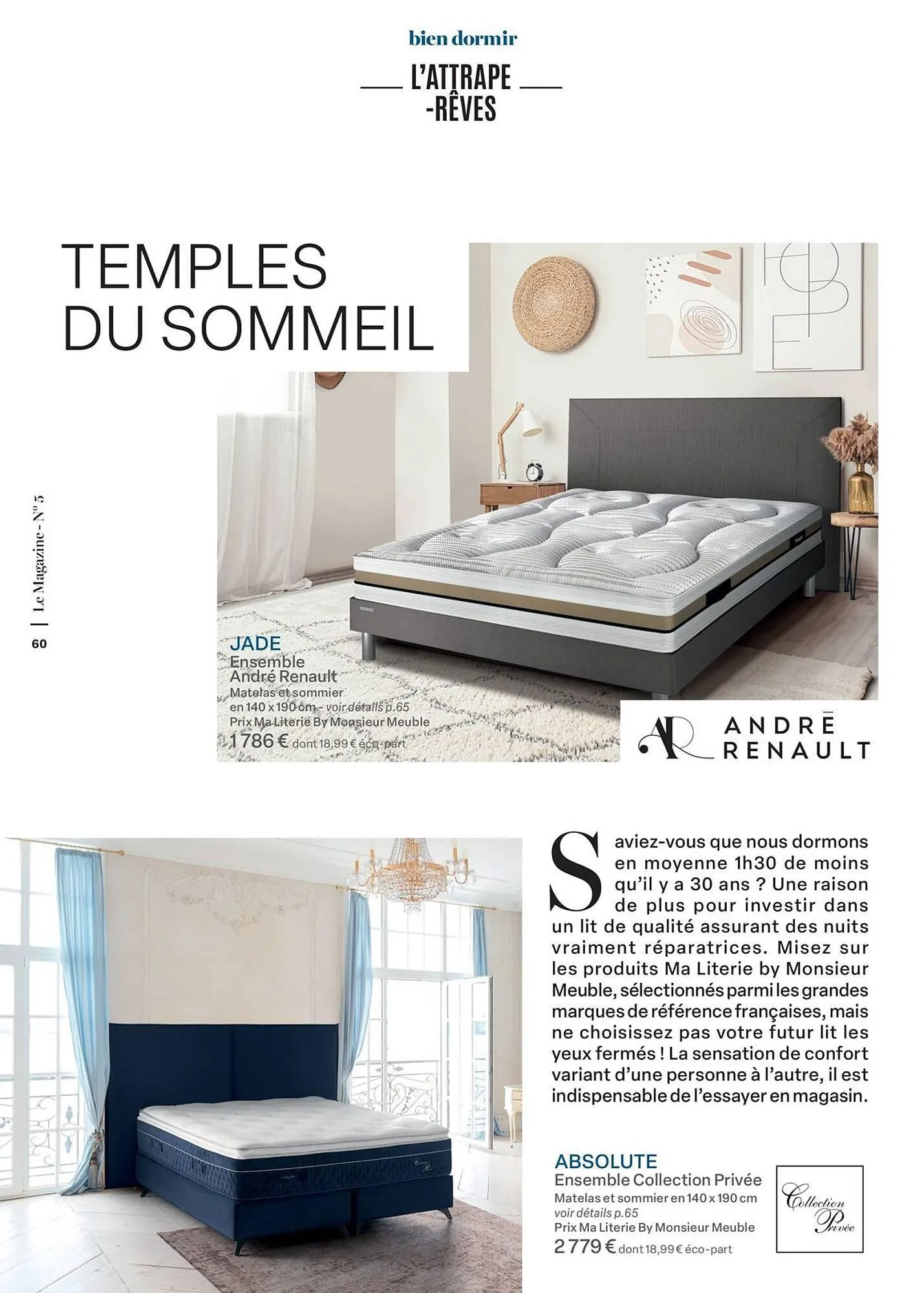 Catalogue monsieur meuble du 16 septembre au 31 mai 2026 - Catalogue page 60