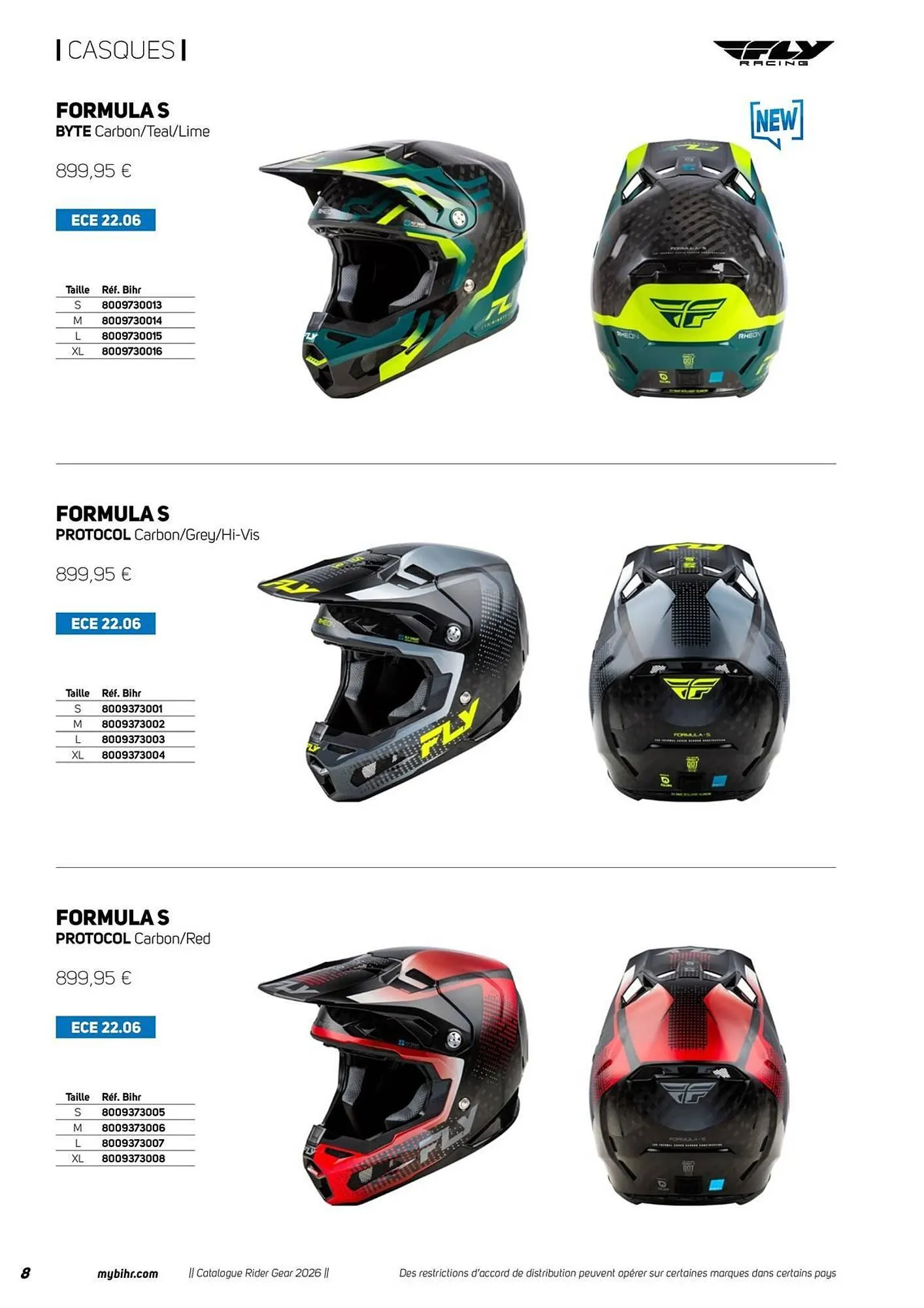 Catalogue Bihr du 1 janvier au 31 janvier 2026 - Catalogue page 8