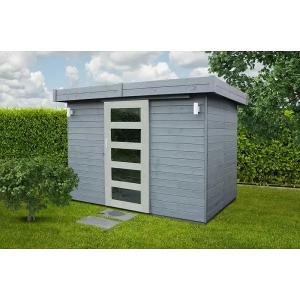 Solid Abri Jardin Bois "lund" 19mm 5.03m²