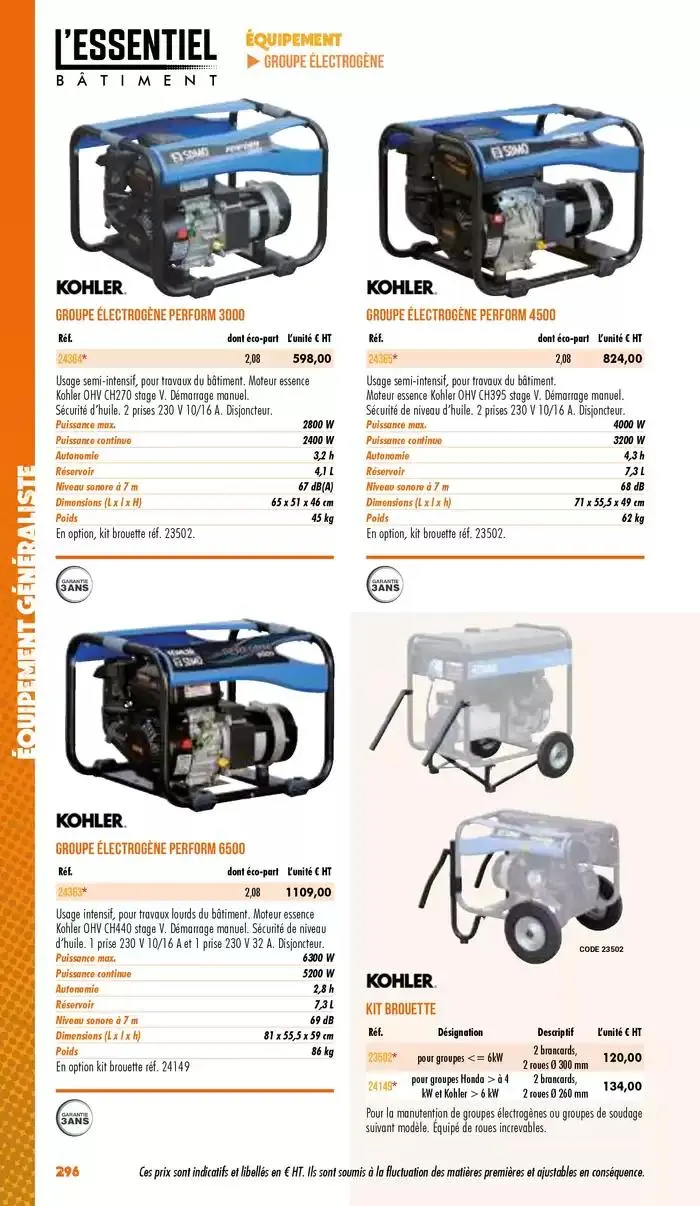 Essentiel Batiment 2025 du 3 janvier au 31 décembre 2025 - Catalogue page 298