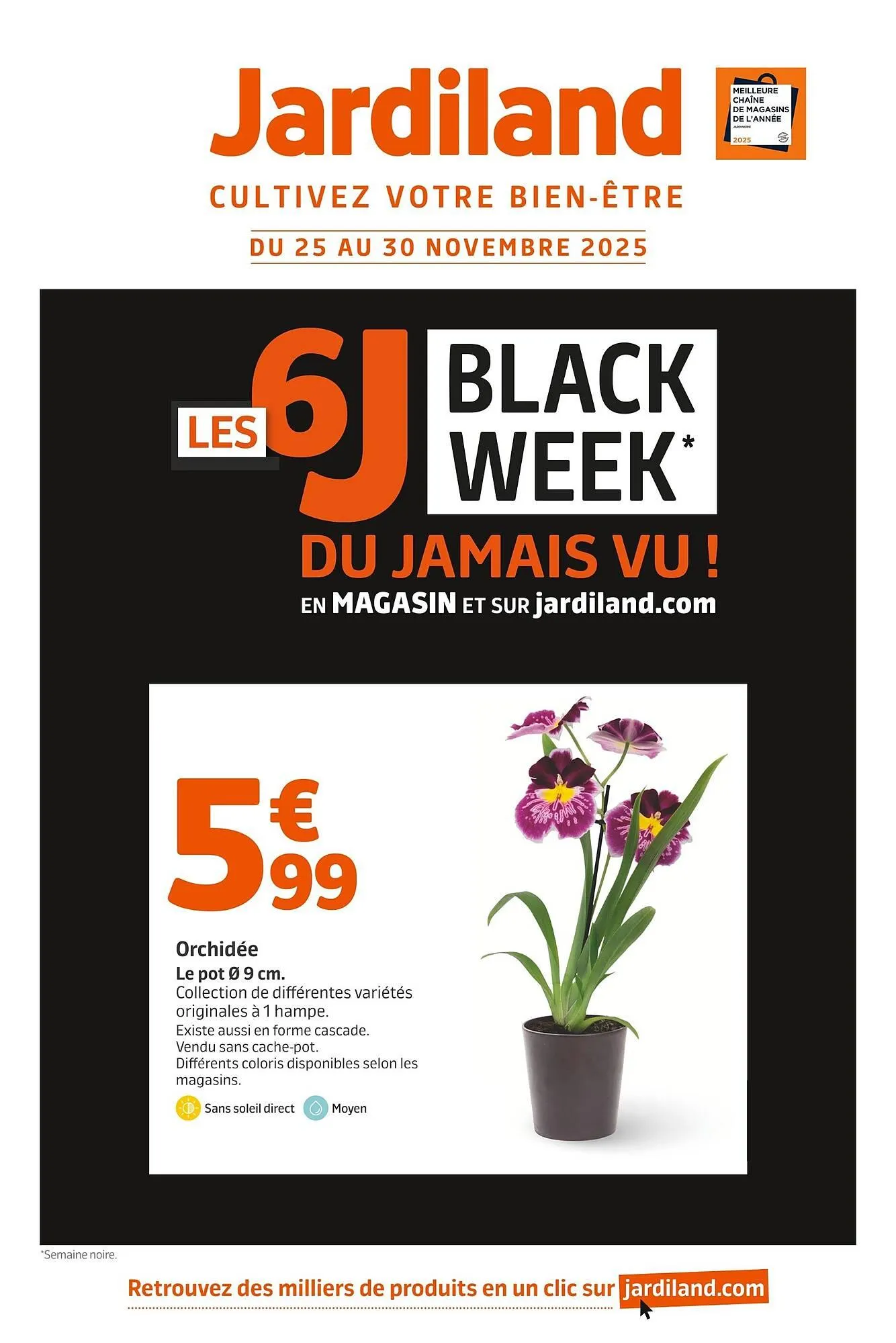 Catalogue Jardiland du 25 novembre au 30 novembre 2025 - Catalogue page 1