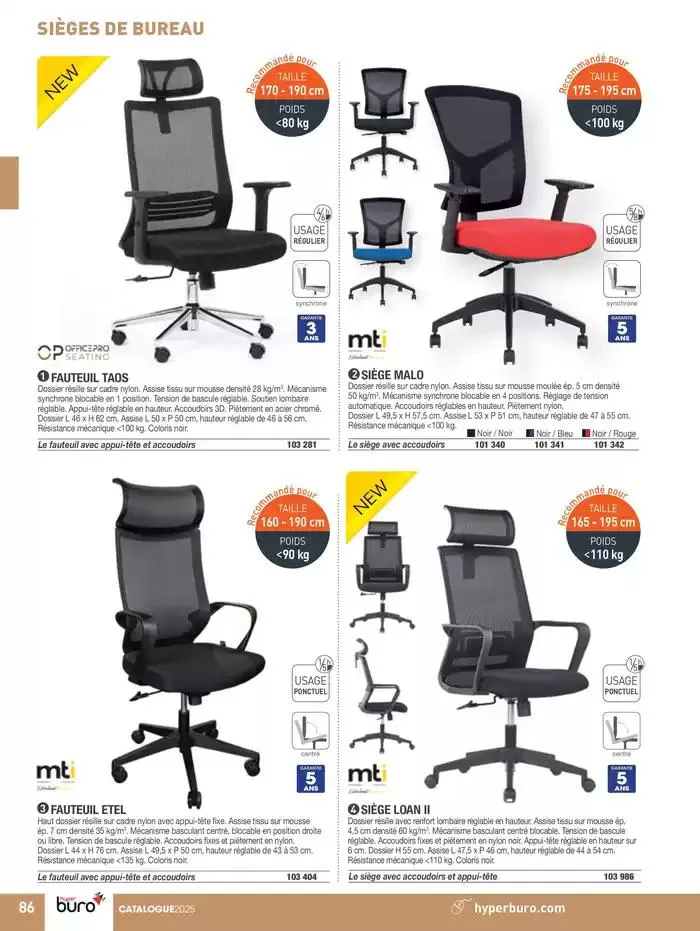 Notre catalogue général du 4 février au 31 décembre 2025 - Catalogue page 112