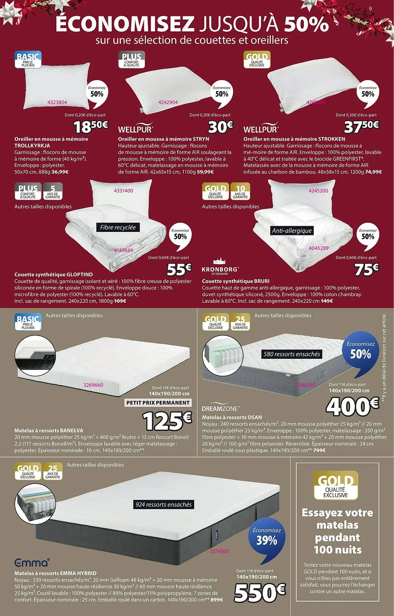 Catalogue JYSK du 9 décembre au 31 décembre 2025 - Catalogue page 9