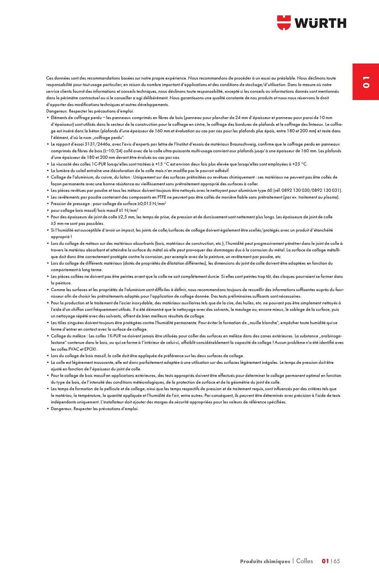 Catalogue Würth du 12 mai au 31 décembre 2025 - Catalogue page 73