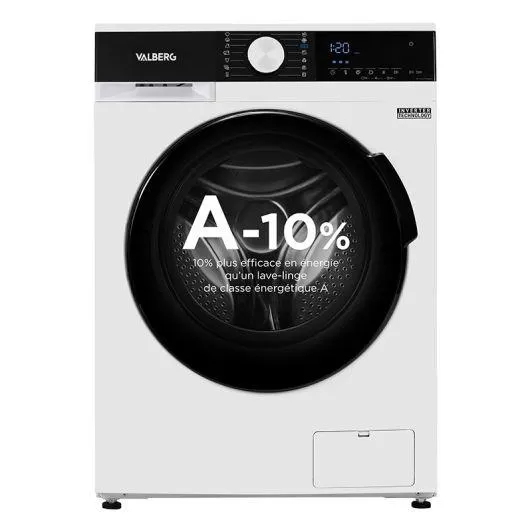 Lave-linge hublot 7 kg VALBERG WF 714 A-10 W566C2