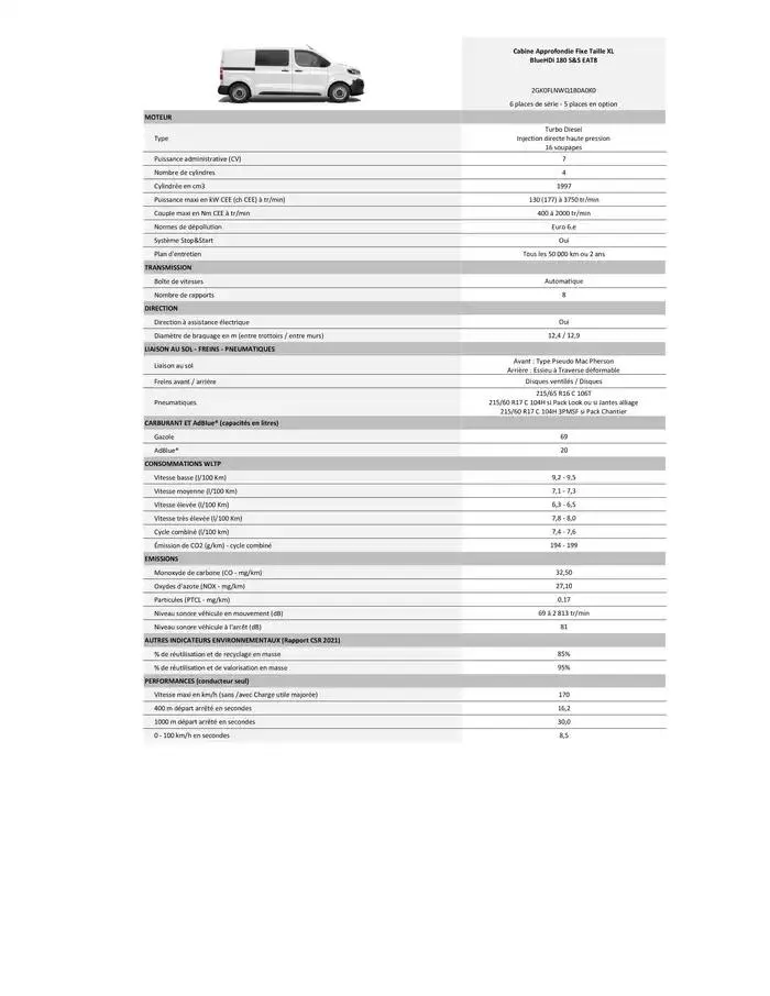 Opel Vivaro du 4 avril au 4 avril 2026 - Catalogue page 40